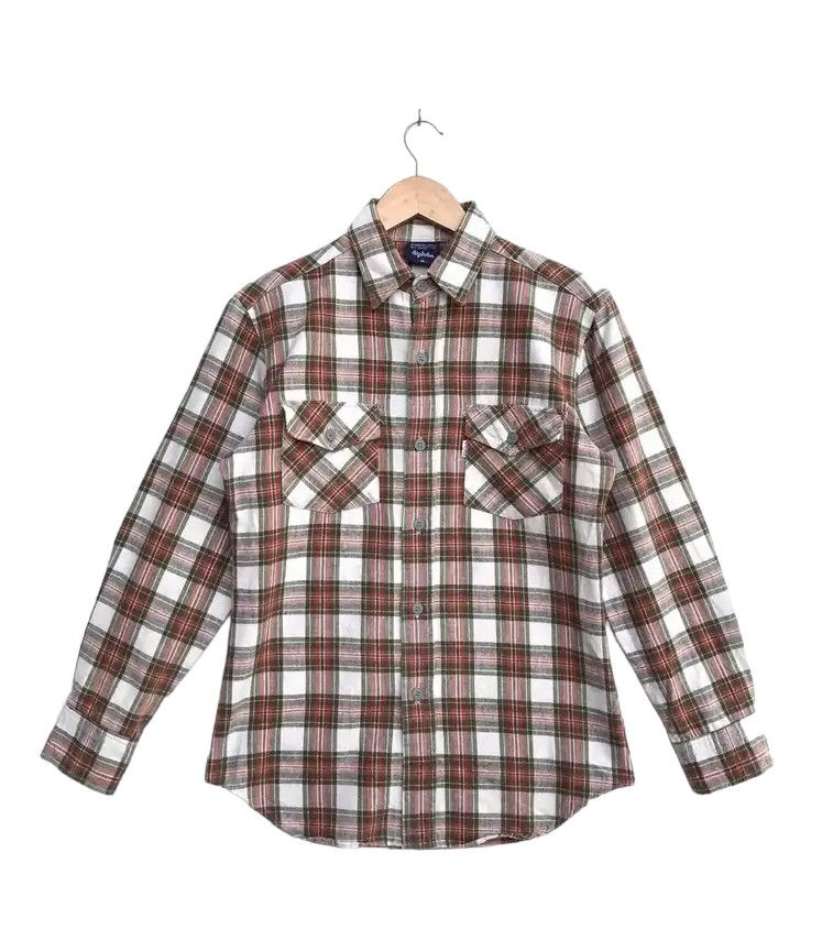 Vintage Big John Plaid Tartan Flannel Shirt