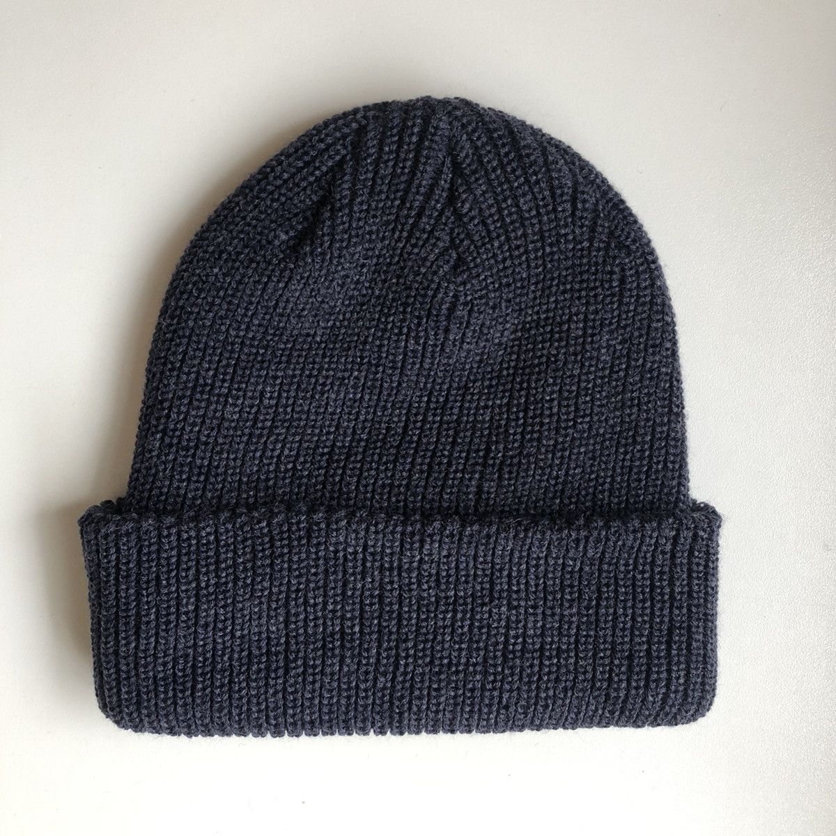 Supreme FW17 Heather Loose Gauge Beanie NAVY Size ONE SIZE - 2 Thumbnail