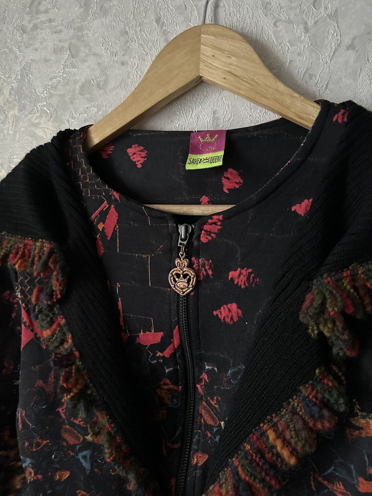 Japanese Brand Vintage Save The Queen zip-up jacket like JPG Size L / US 10 / IT 46 - 8 Thumbnail