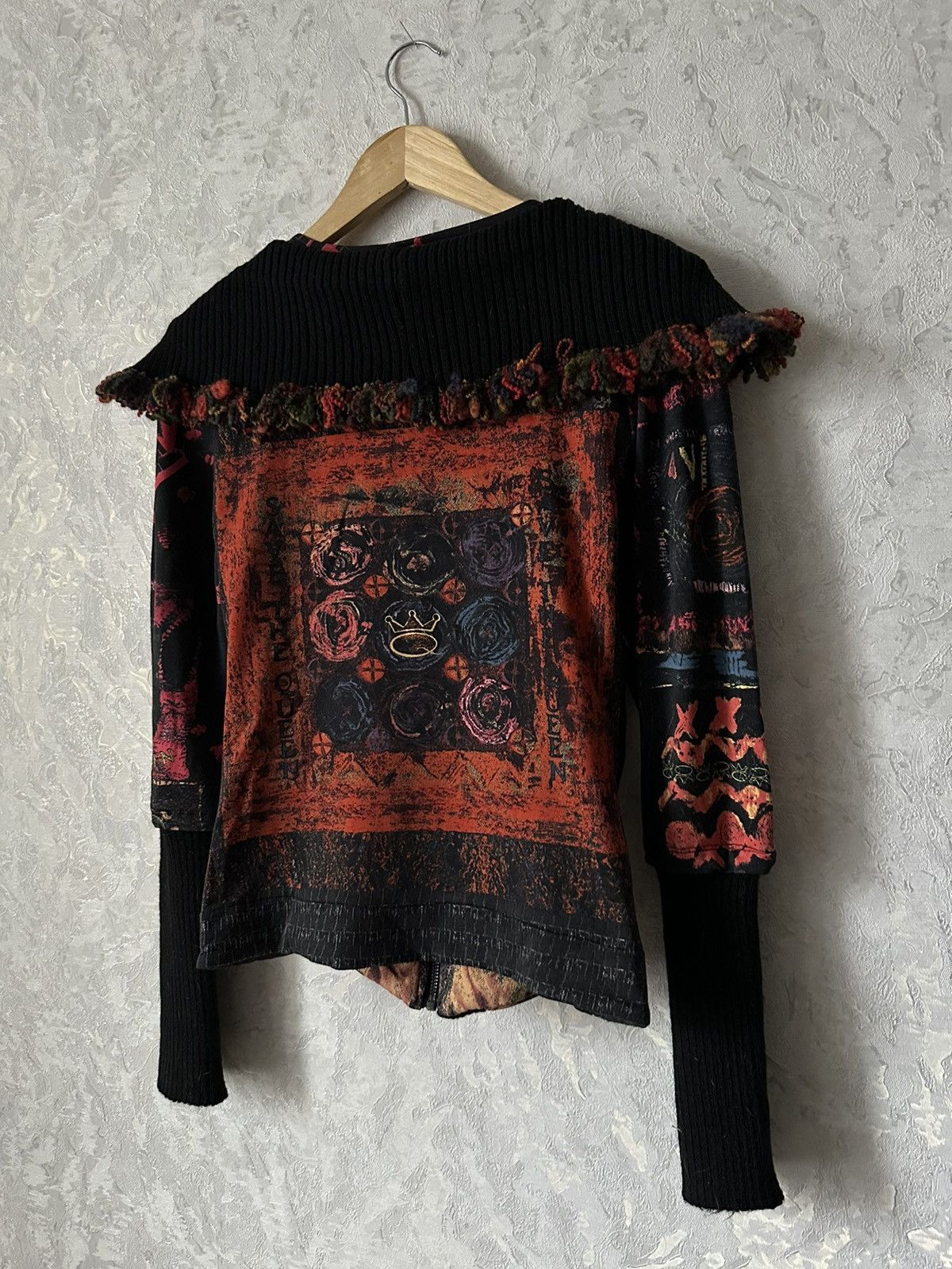 Japanese Brand Vintage Save The Queen zip-up jacket like JPG Size L / US 10 / IT 46 - 3 Thumbnail