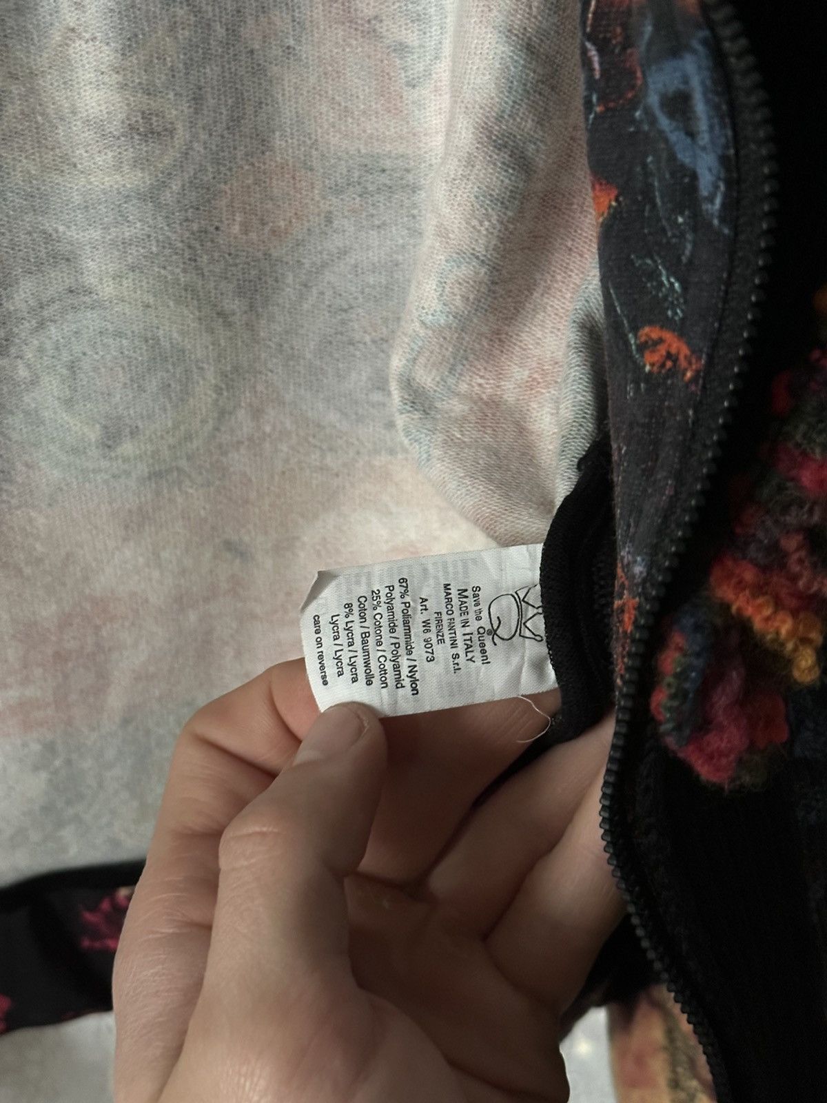 Japanese Brand Vintage Save The Queen zip-up jacket like JPG Size L / US 10 / IT 46 - 12 Thumbnail