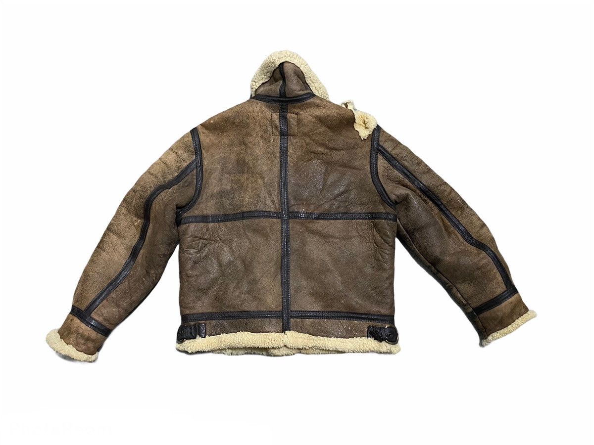 Schott B3 JACKET BY SCHOTT SHEEP SKIN MILITARY STYLE SHERPA Size US M / EU 48-50 / 2 - 2 Thumbnail