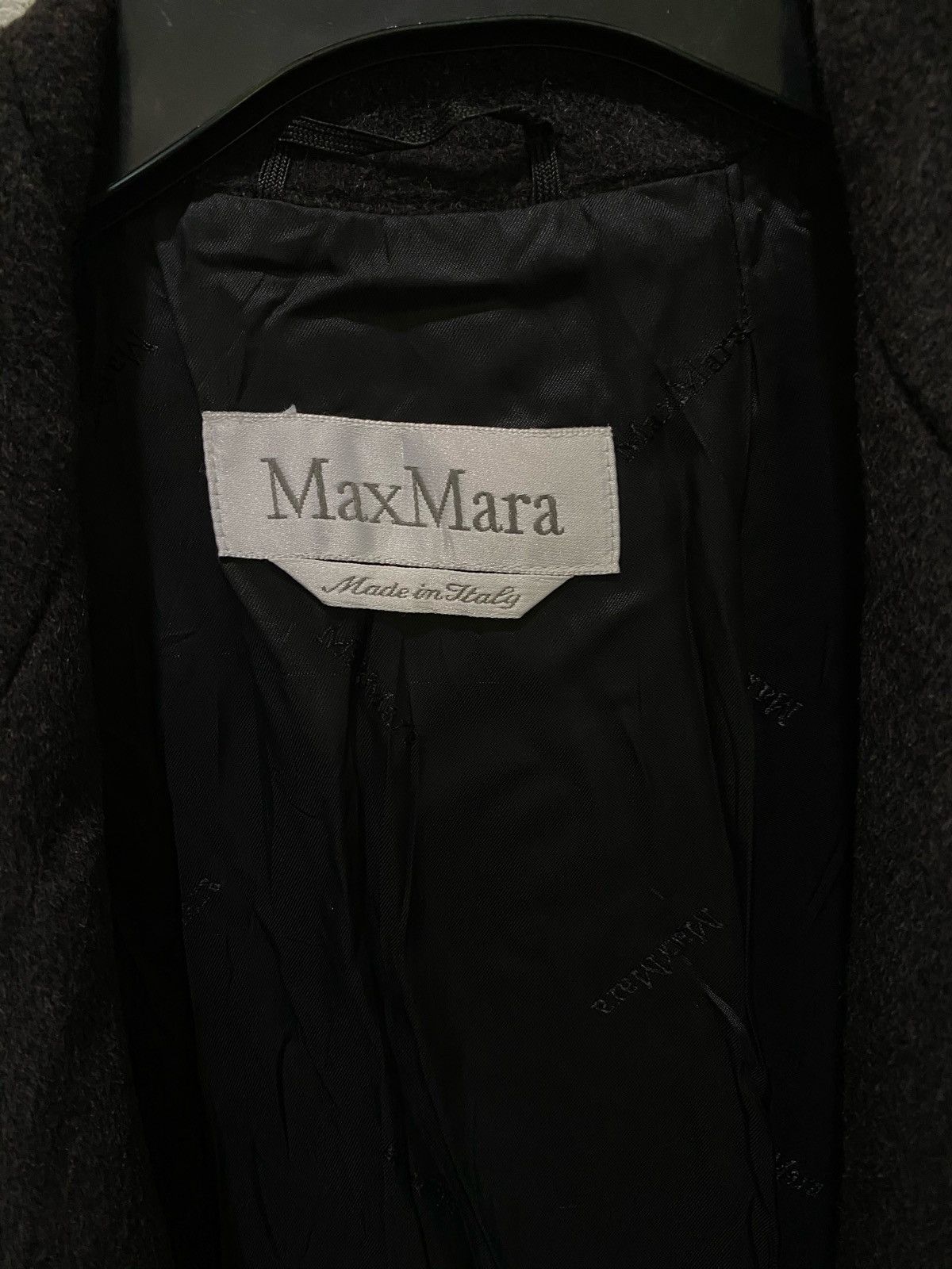 Max Mara MAX MARA ITALY LONG JACKET VIRGIN WOOL CASHMERE JACKET Size L / US 10 / IT 46 - 4 Thumbnail