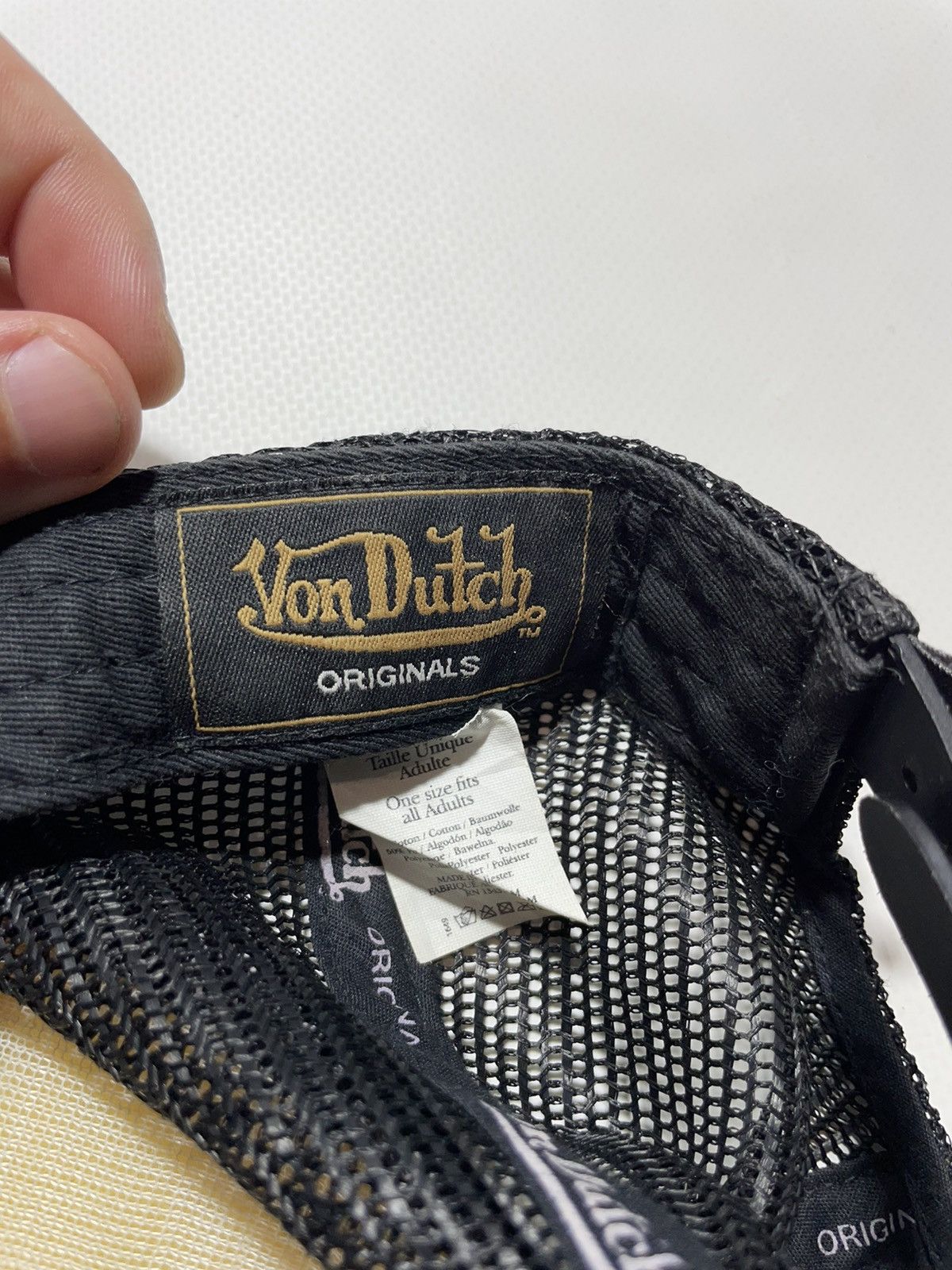 Von Dutch Von Dutch Vintage Cap Size ONE SIZE - 11 Thumbnail