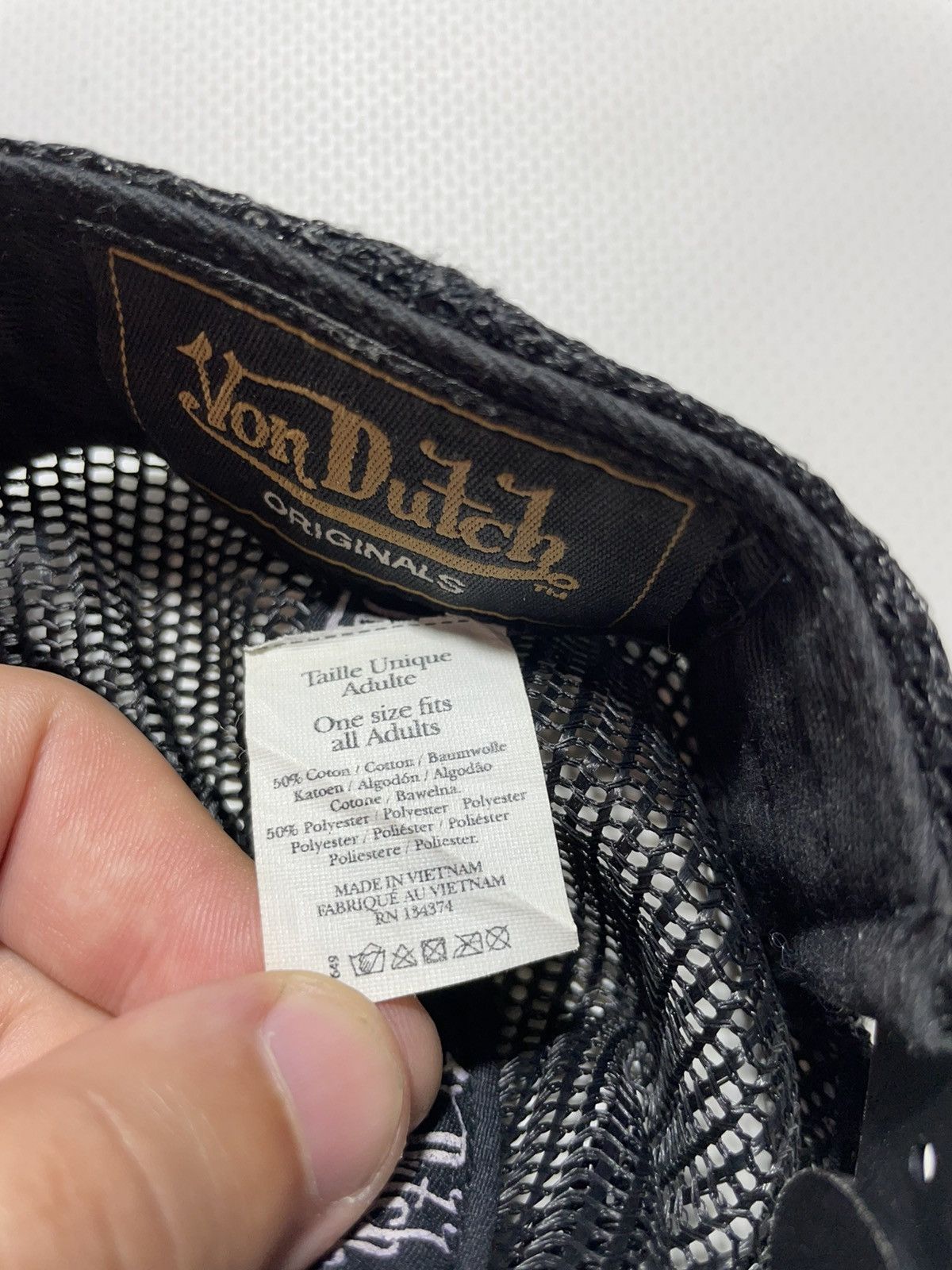 Von Dutch Von Dutch Vintage Cap Size ONE SIZE - 10 Thumbnail