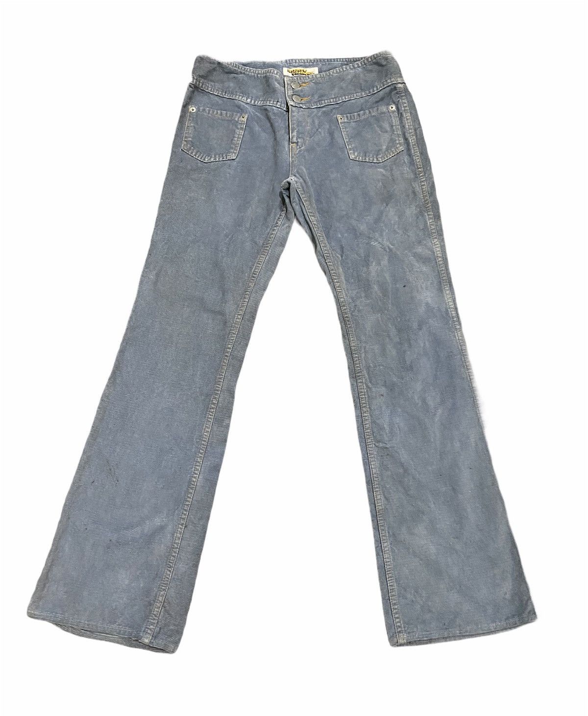 Hysteric Glamour × Japanese Brand HYSTERIC GLAMOUR KUDROY BUSH PANTS BELL BOTTOM Size US 30 / EU 46 - 1 Thumbnail
