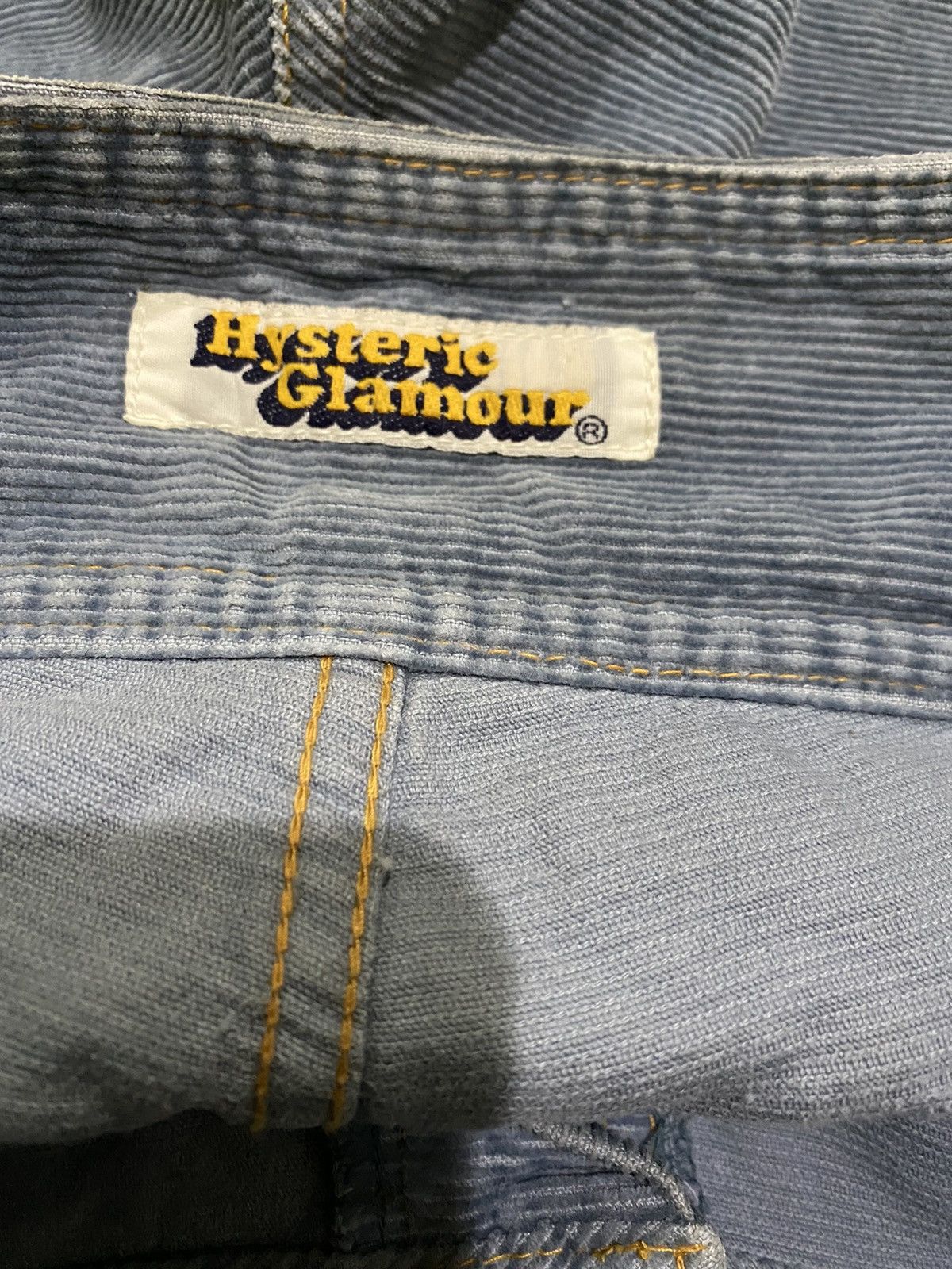 Hysteric Glamour × Japanese Brand HYSTERIC GLAMOUR KUDROY BUSH PANTS BELL BOTTOM Size US 30 / EU 46 - 4 Thumbnail