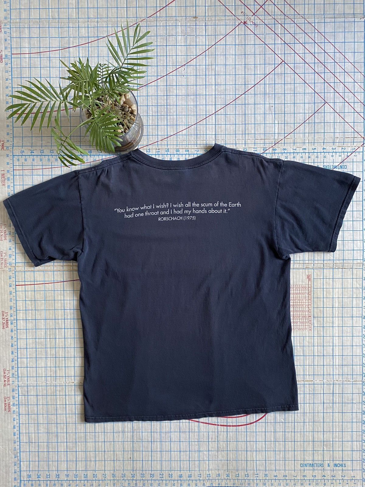 Other Watchmen Movie Promo Tee Faded Black Size Large Size US L / EU 52-54 / 3 - 6 Thumbnail