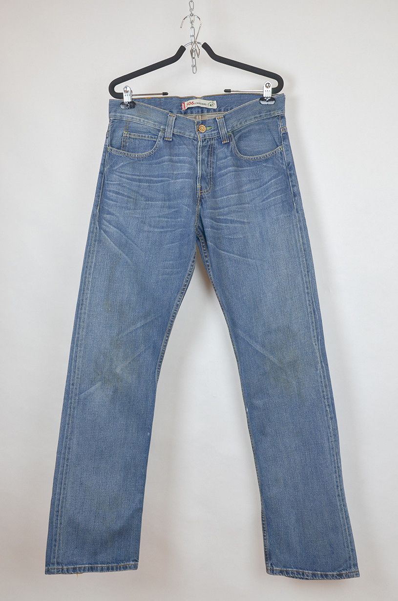 Jean Levi's 506 Coupe Droite - Taille W34 L30 - Bleu Denim - Neuf Sans étiquettes