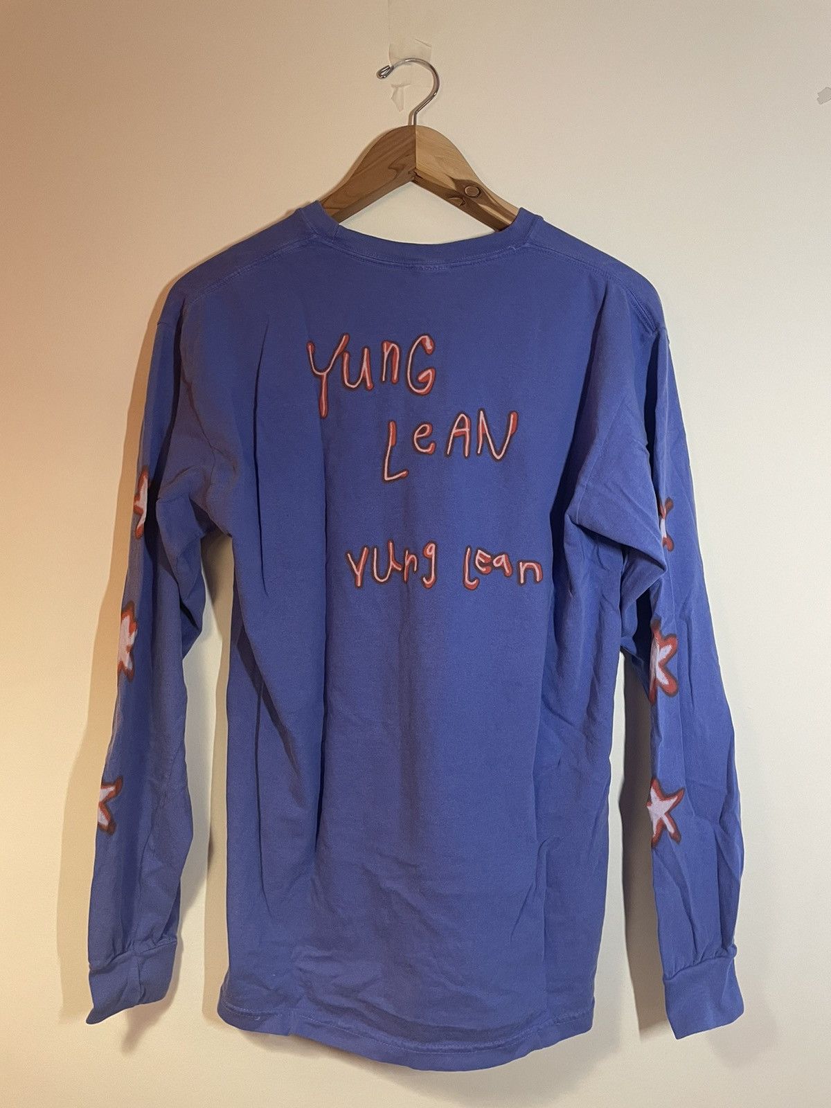 Drain Gang × Sad Boys × Yung Lean YUNG LEAN BUTTERFLY LONG SLEEVE T-SHIRT Size US M / EU 48-50 / 2 - 2 Thumbnail