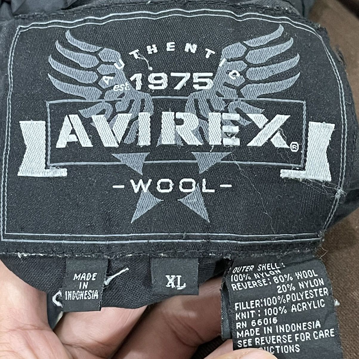 Avirex 🔥RARE🔥Vintage AVIREX Reversible Snap Button Wool Jacket Size US XL / EU 56 / 4 - 14 Thumbnail