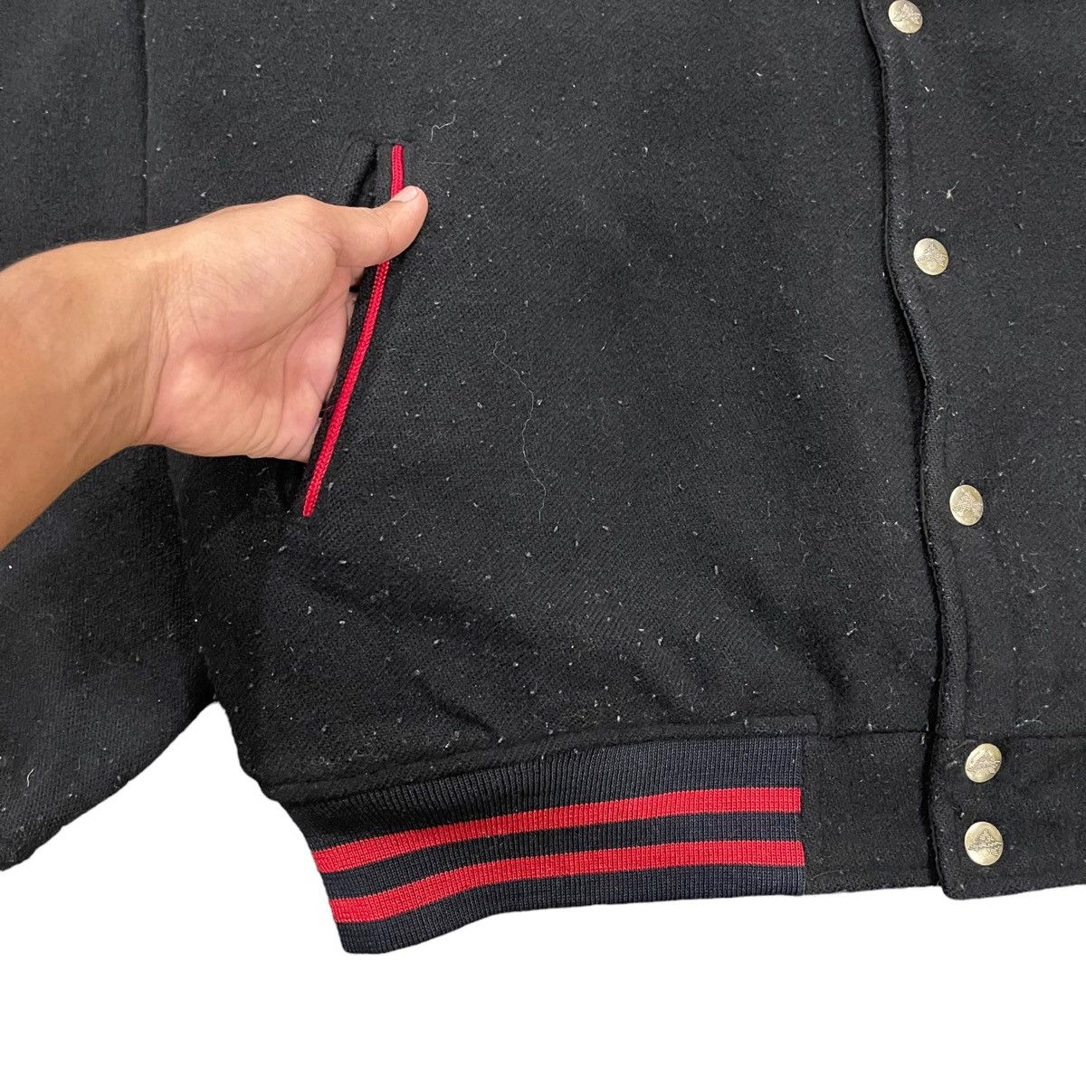 Avirex 🔥RARE🔥Vintage AVIREX Reversible Snap Button Wool Jacket Size US XL / EU 56 / 4 - 9 Thumbnail