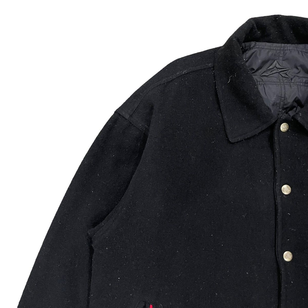 Avirex 🔥RARE🔥Vintage AVIREX Reversible Snap Button Wool Jacket Size US XL / EU 56 / 4 - 6 Thumbnail
