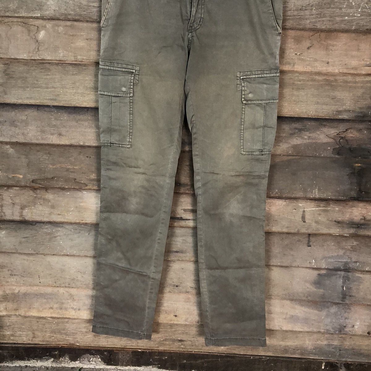 Faded Glory × Japanese Brand DL Japan vtg multipocket tactical utility Cargo Pants #3344 Size US 33 - 3 Thumbnail