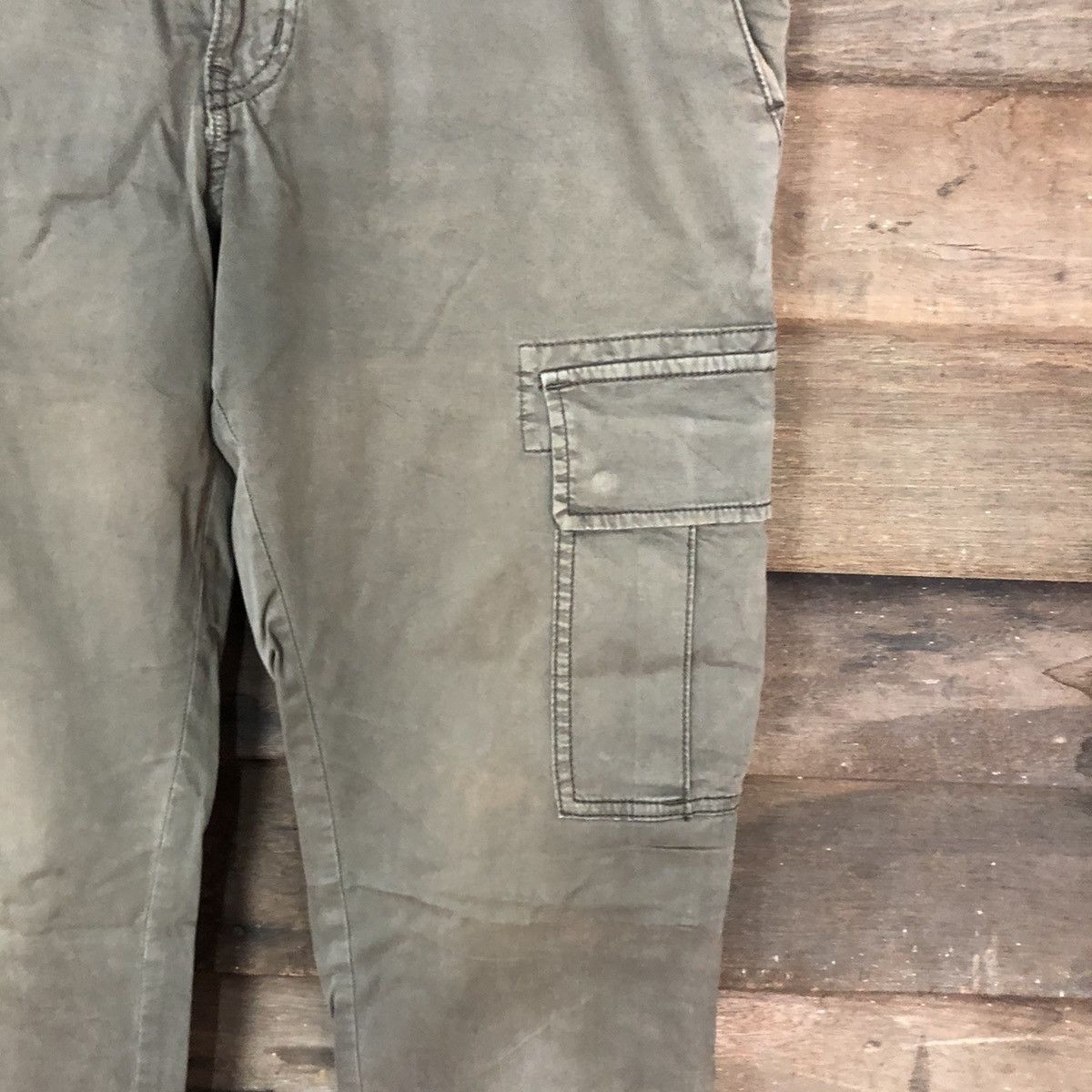 Faded Glory × Japanese Brand DL Japan vtg multipocket tactical utility Cargo Pants #3344 Size US 33 - 7 Thumbnail