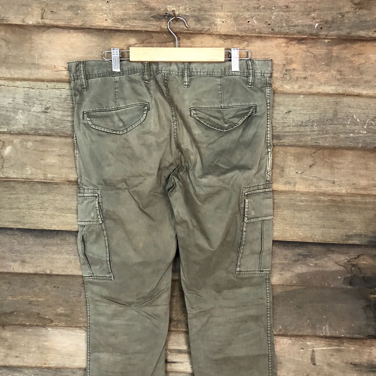 Faded Glory × Japanese Brand DL Japan vtg multipocket tactical utility Cargo Pants #3344 Size US 33 - 12 Thumbnail
