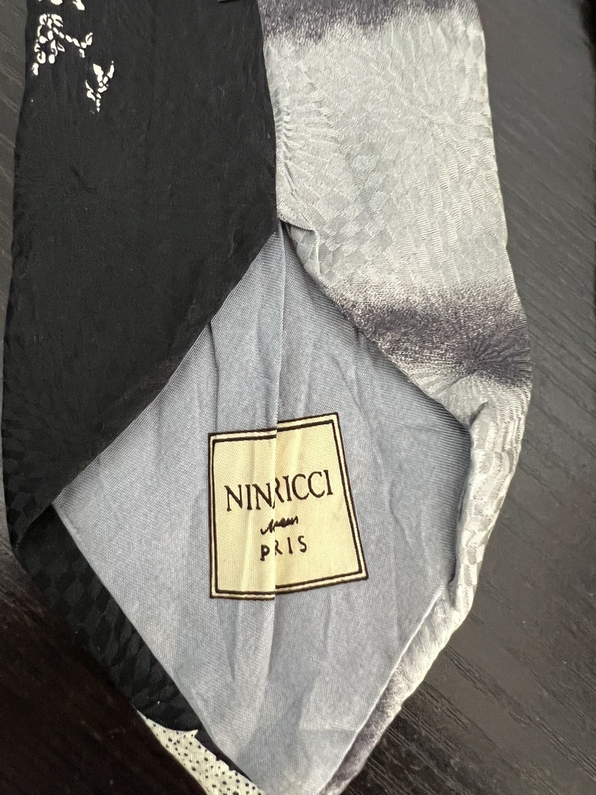 Vintage Vintage Nina Ricci Silk Tie Size ONE SIZE - 6 Thumbnail