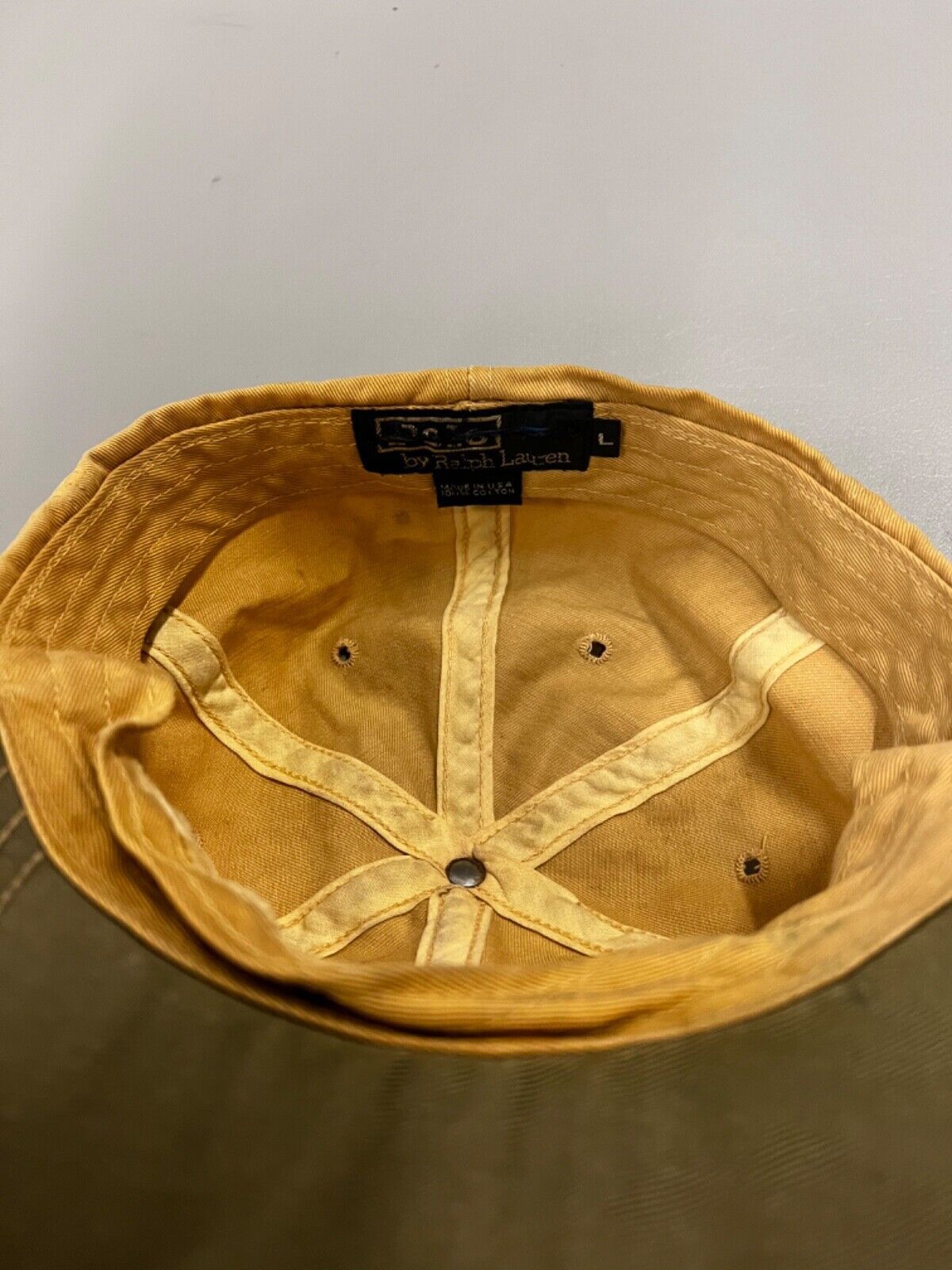 Polo Ralph Lauren Vintage Polo Ralph Lauren Sportsman Long Bill Fitted Hat Size 36 - 13 Thumbnail