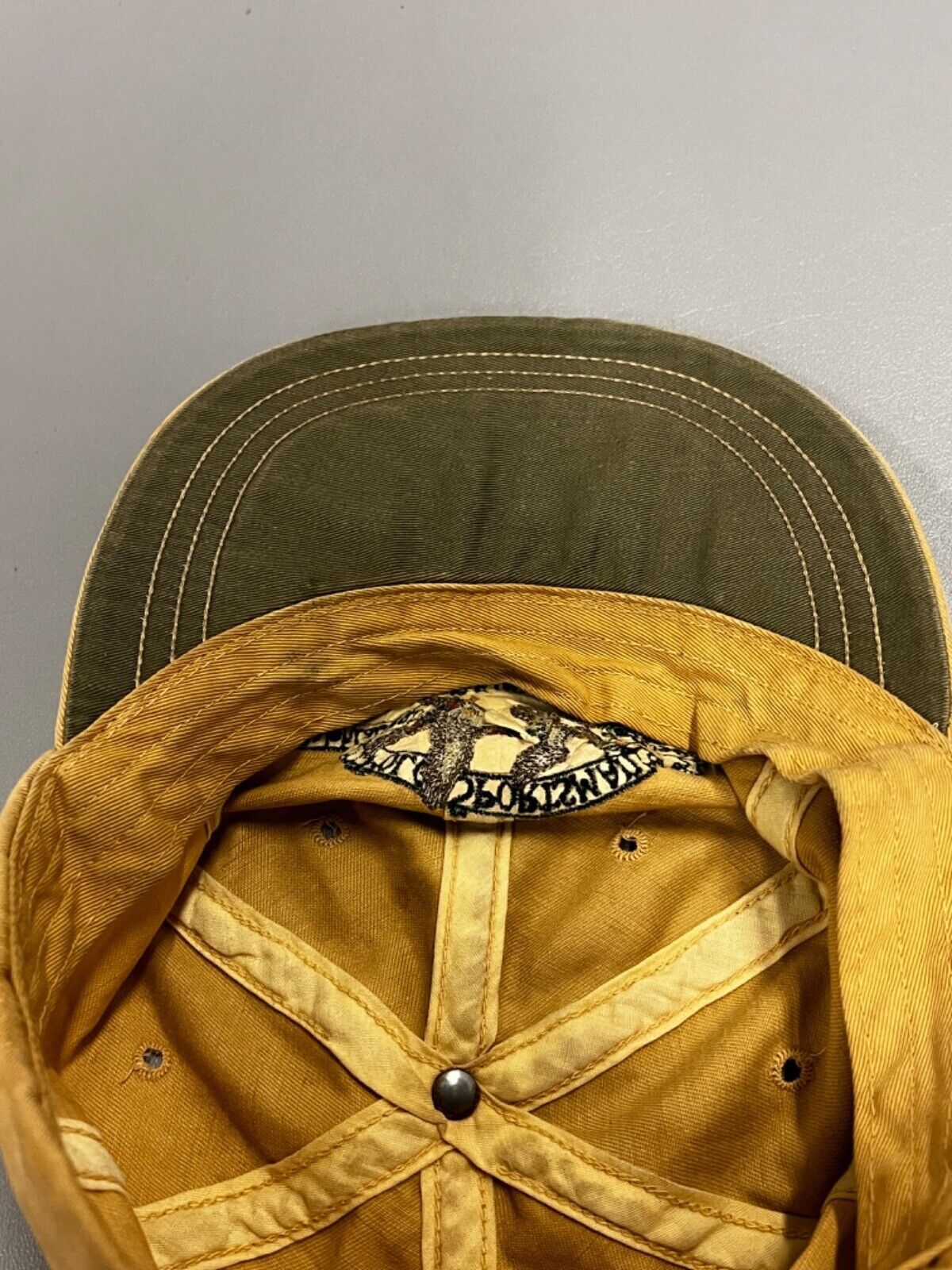 Polo Ralph Lauren Vintage Polo Ralph Lauren Sportsman Long Bill Fitted Hat Size 36 - 15 Thumbnail