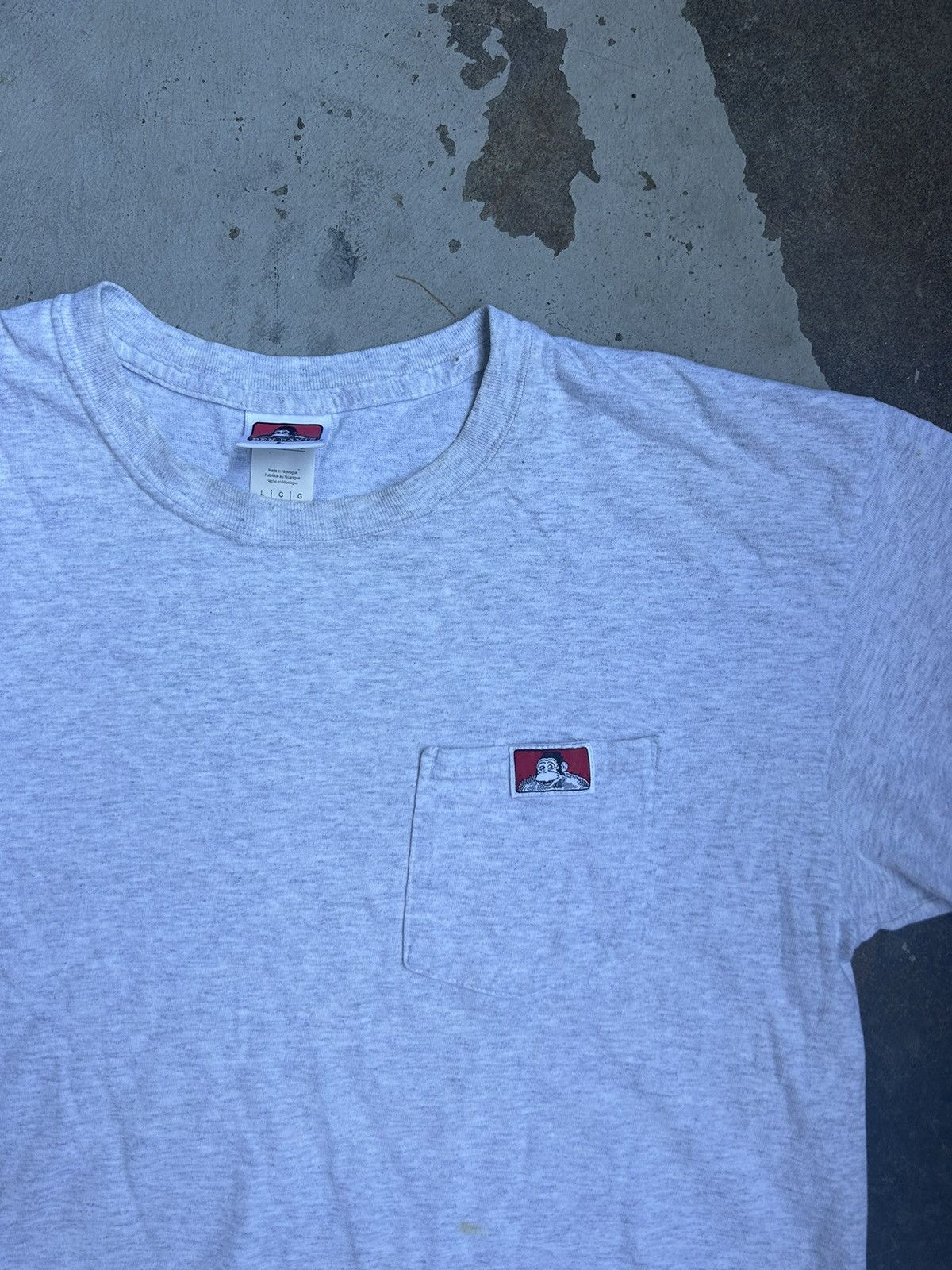 Ben Davis × Vintage Vintage Ben Davis Pocket T Shirt Tee Size US L / EU 52-54 / 3 - 2 Thumbnail