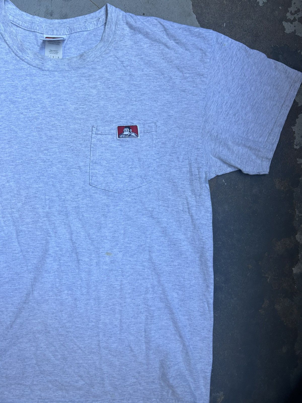 Ben Davis × Vintage Vintage Ben Davis Pocket T Shirt Tee Size US L / EU 52-54 / 3 - 3 Thumbnail