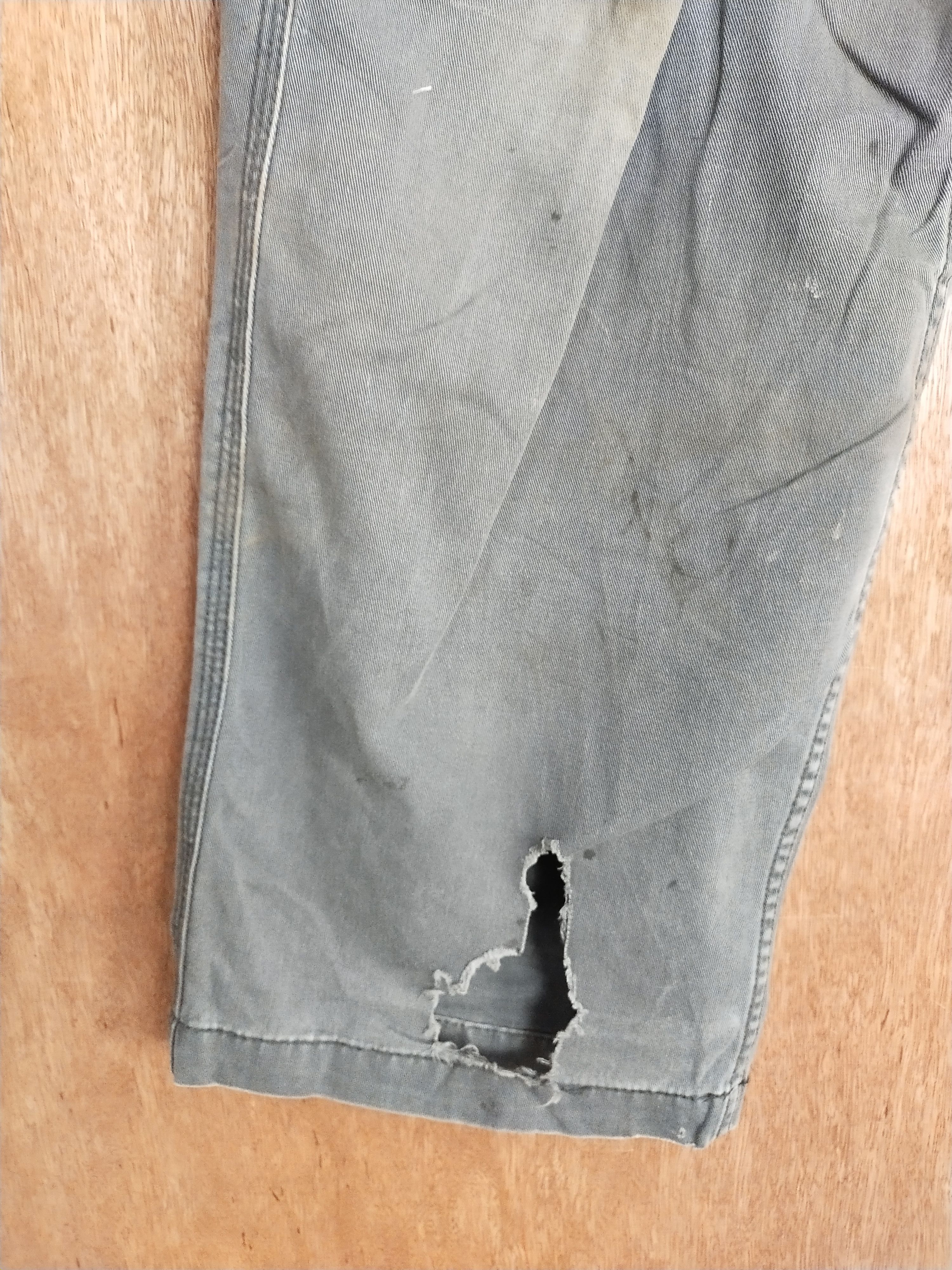Faded Glory × Japanese Brand Even River gray faded multipocket cargo pants #S133 Size US 32 / EU 48 - 7 Thumbnail