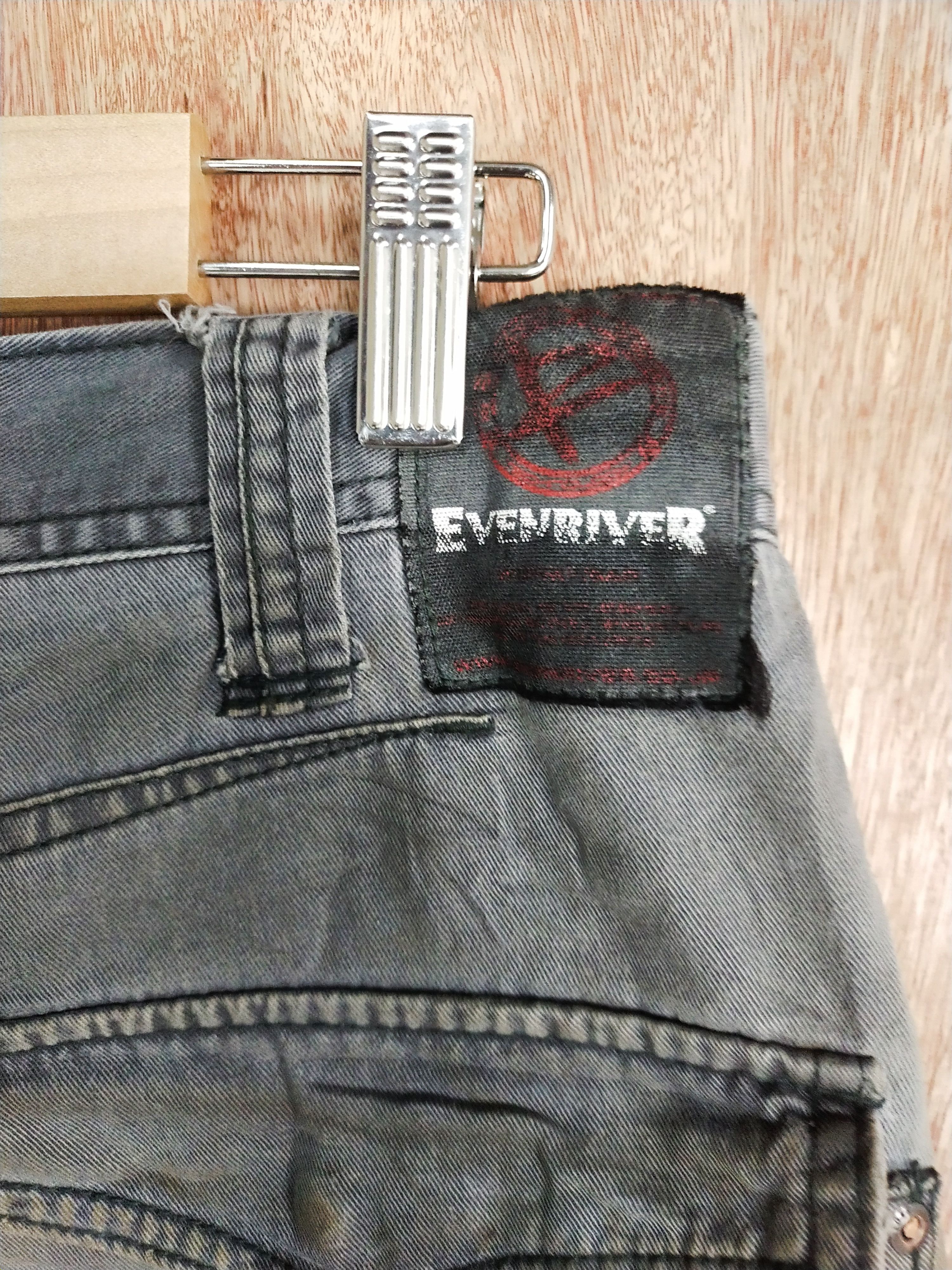 Faded Glory × Japanese Brand Even River gray faded multipocket cargo pants #S133 Size US 32 / EU 48 - 12 Thumbnail