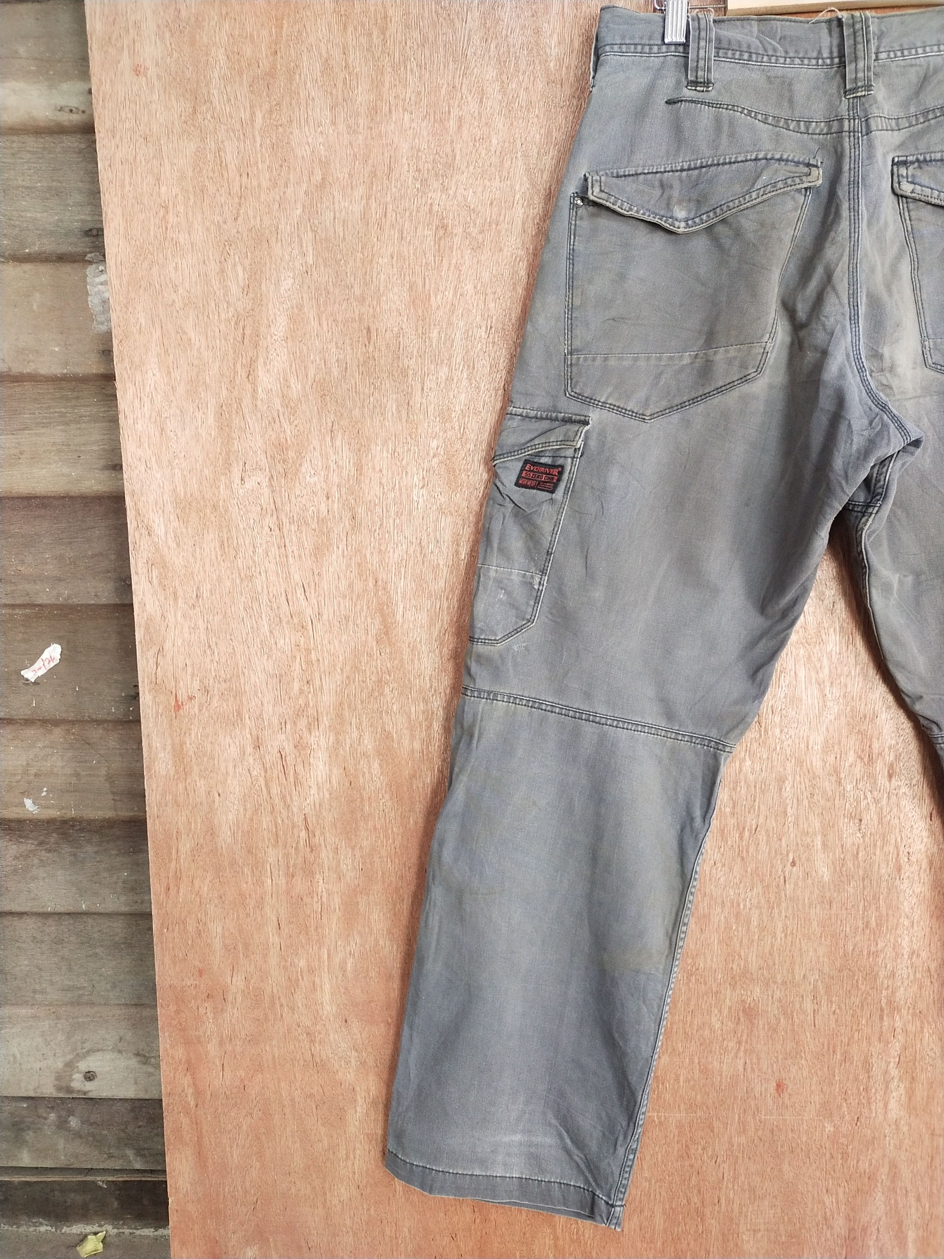 Faded Glory × Japanese Brand Even River gray faded multipocket cargo pants #S133 Size US 32 / EU 48 - 13 Thumbnail