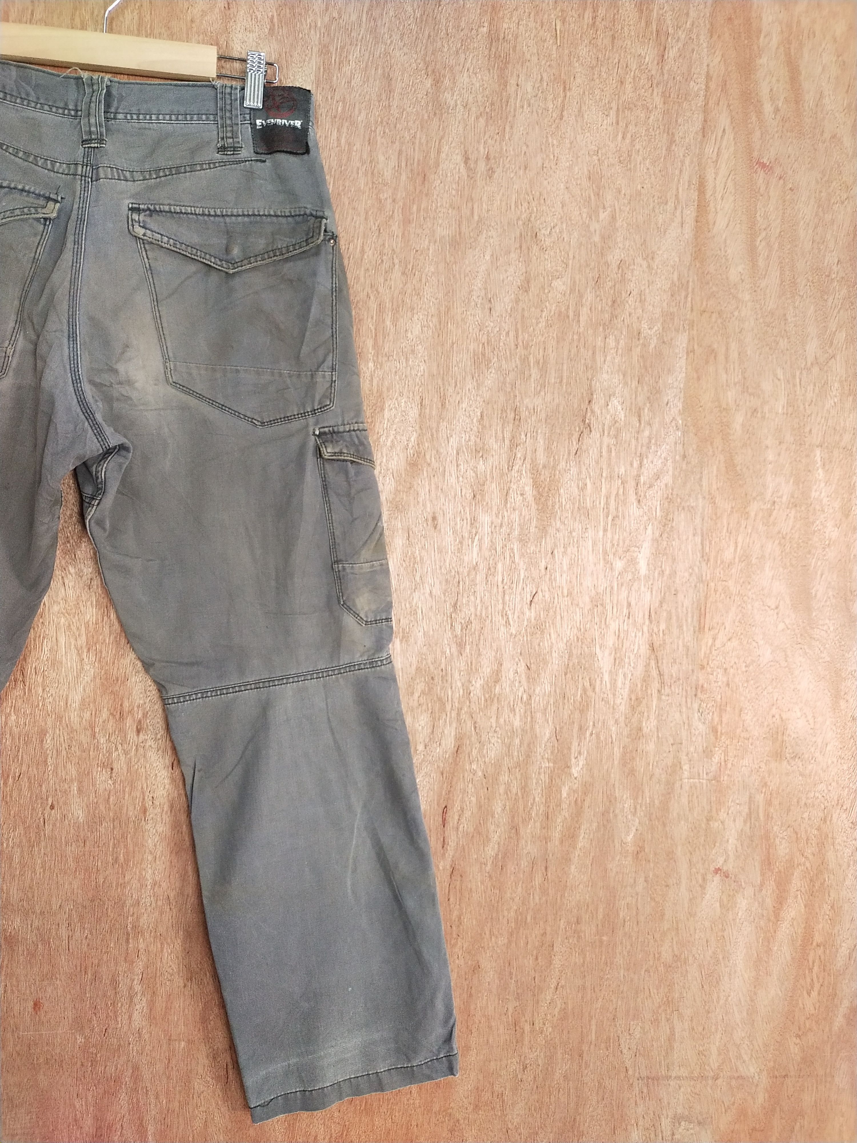 Faded Glory × Japanese Brand Even River gray faded multipocket cargo pants #S133 Size US 32 / EU 48 - 10 Thumbnail