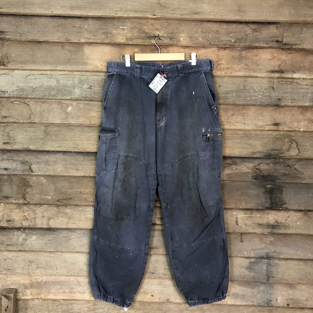 Japanese Brand Dogman Grey Multipocket Tactical Cargo Pants #4964 Size US 32 / EU 48 - 1 Thumbnail