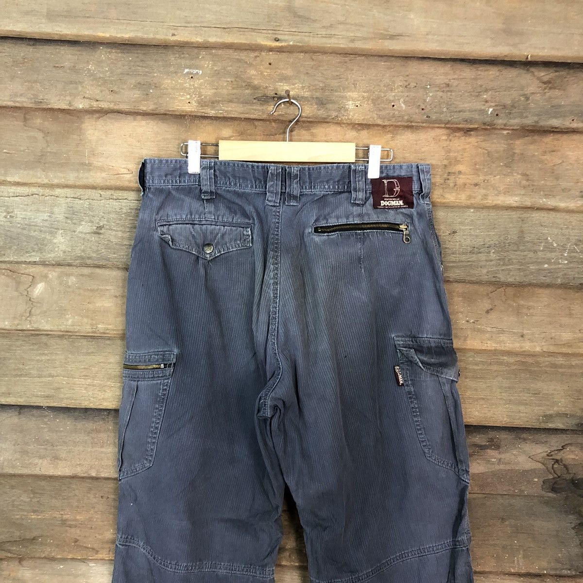 Japanese Brand Dogman Grey Multipocket Tactical Cargo Pants #4964 Size US 32 / EU 48 - 11 Thumbnail