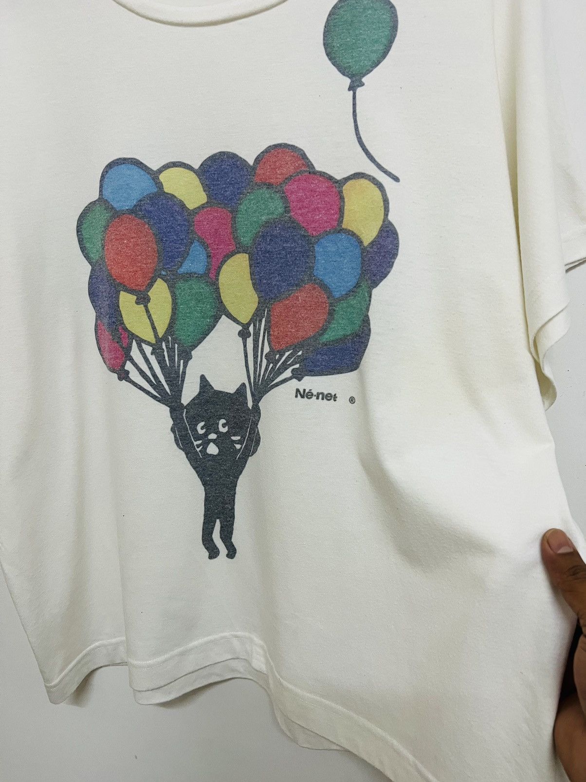 Issey Miyake Vintage Ne-net By Issey Miyake Cat Tee Size M / US 6-8 / IT 42-44 - 2 Thumbnail