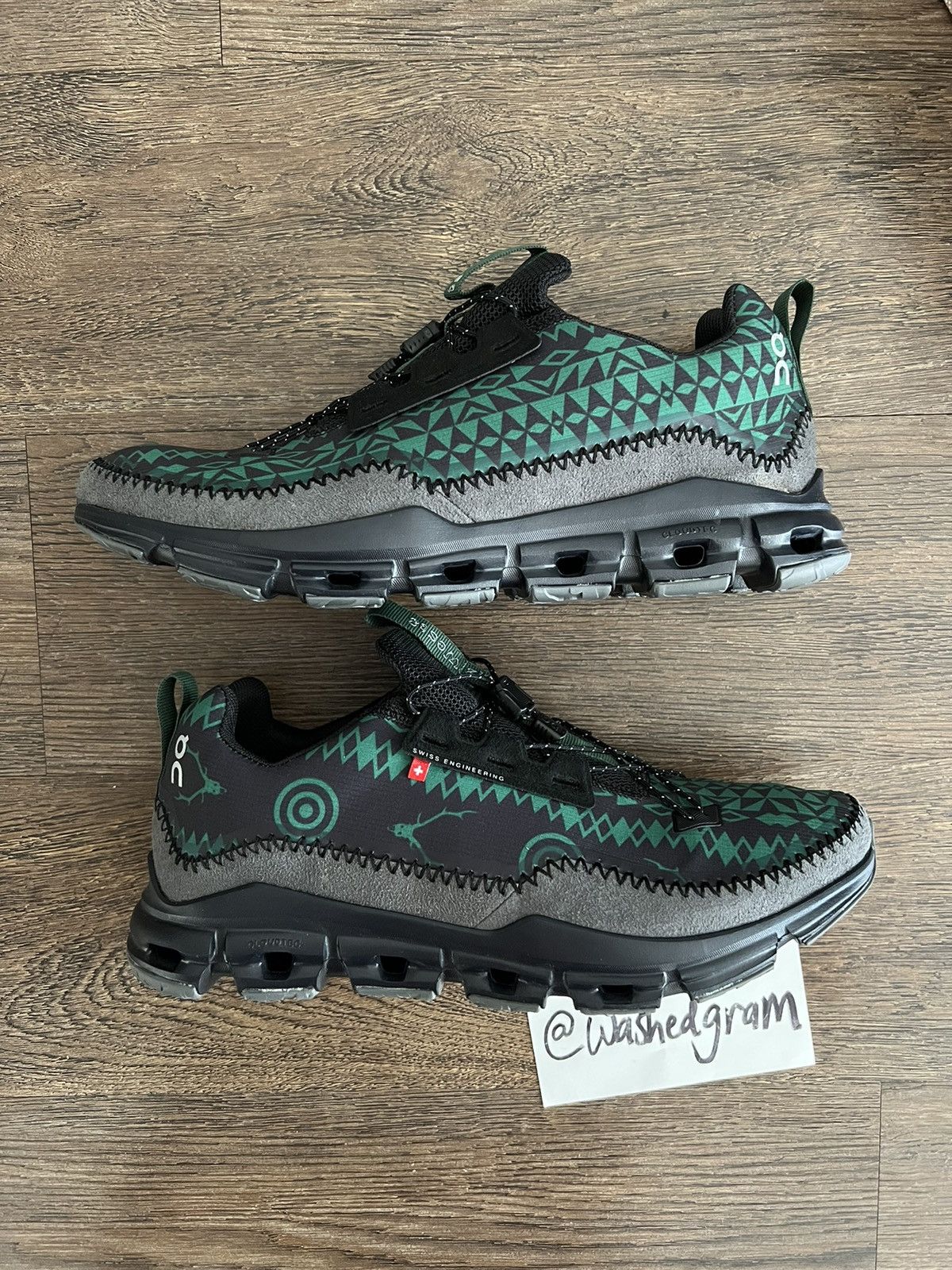 On × South2 West8 Cloudaway Black/Evergreen Running Shoe