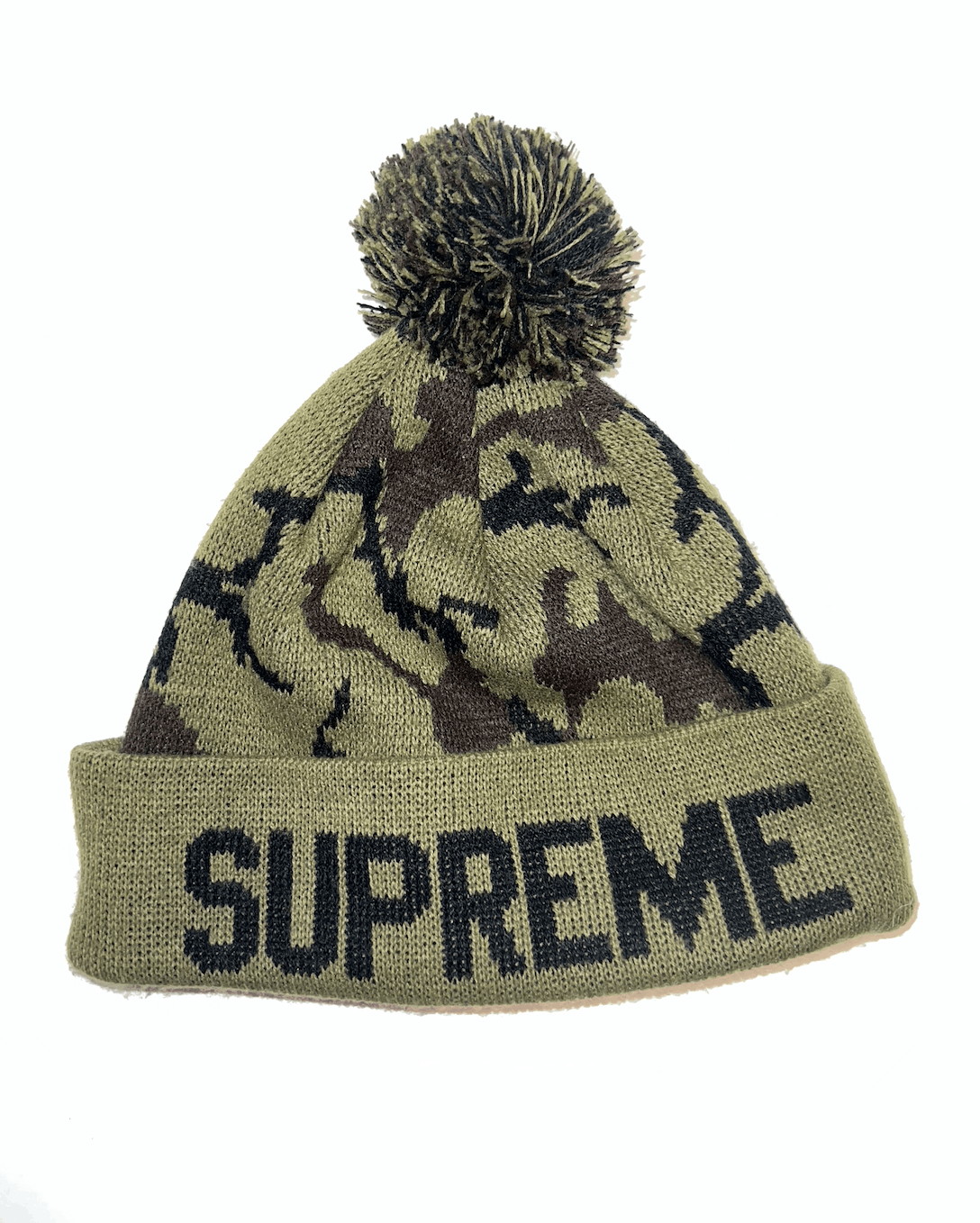 Supreme Camo Beanie | Grailed