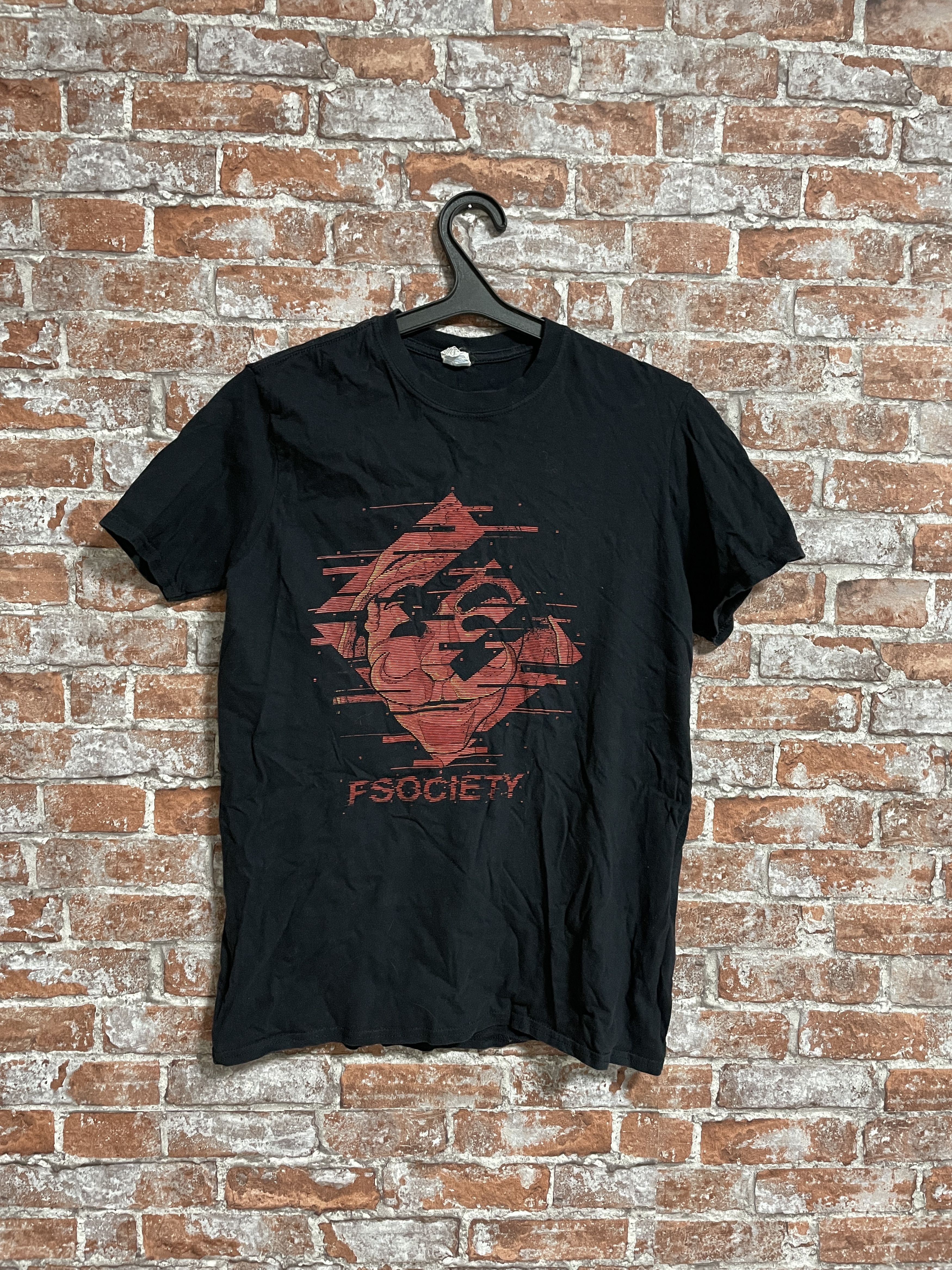 Vintage Vintage 2000s Mr. Robot Fsociety Movie Series T-shirt Size US M / EU 48-50 / 2 - 1 Thumbnail