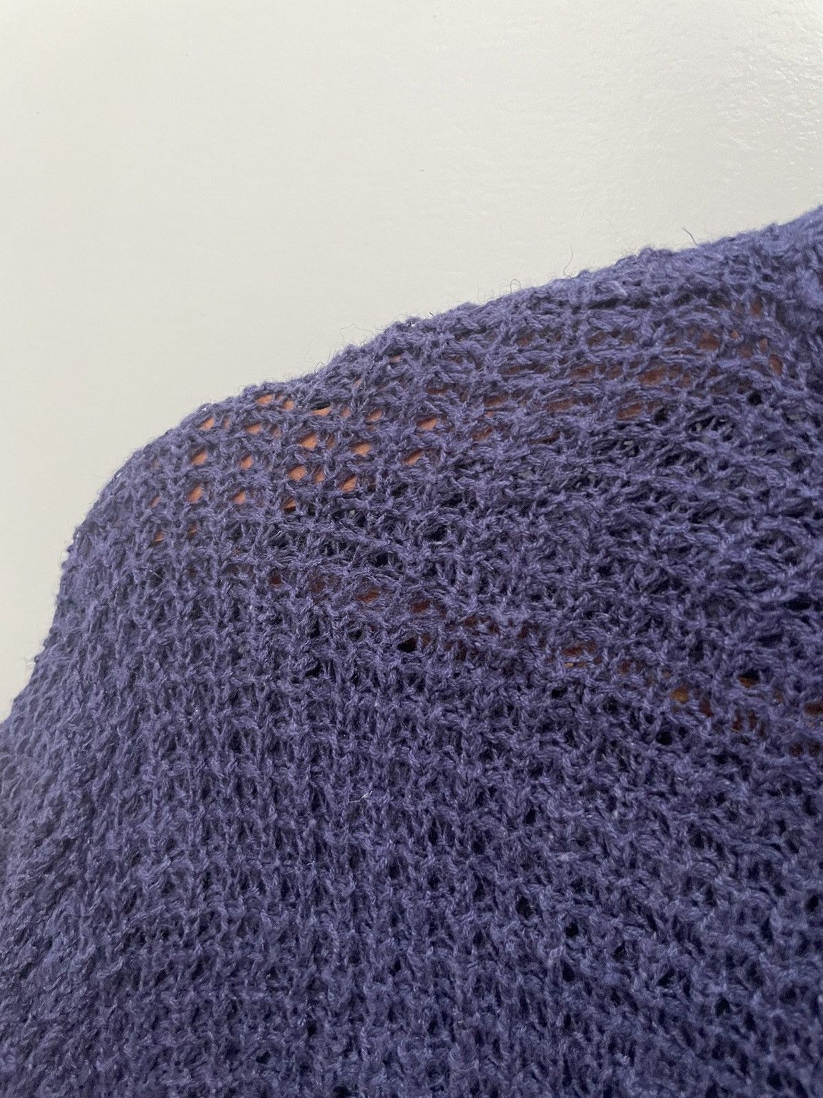 GOSTAR DE FUGA × Japanese Brand Linen blend crochet hooded Size US S / EU 44-46 / 1 - 2 Thumbnail