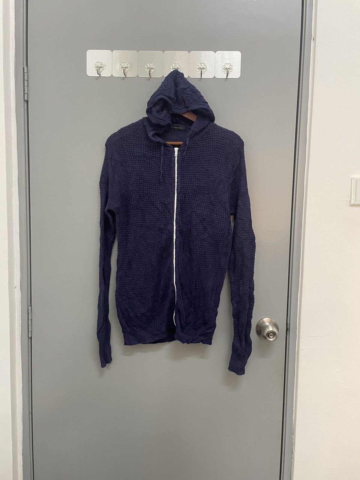 GOSTAR DE FUGA × Japanese Brand Linen blend crochet hooded Size US S / EU 44-46 / 1 - 1 Thumbnail