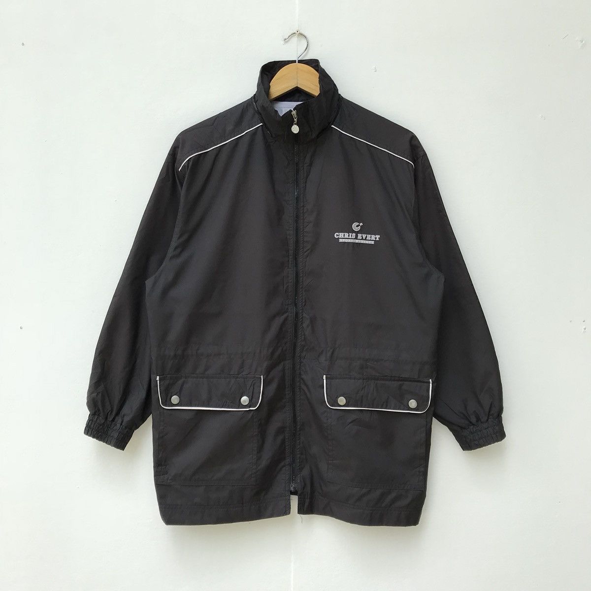 Sports Specialties Chris Evert Embroidery Logo Zipper Windbreaker Size US L / EU 52-54 / 3 - 1 Thumbnail