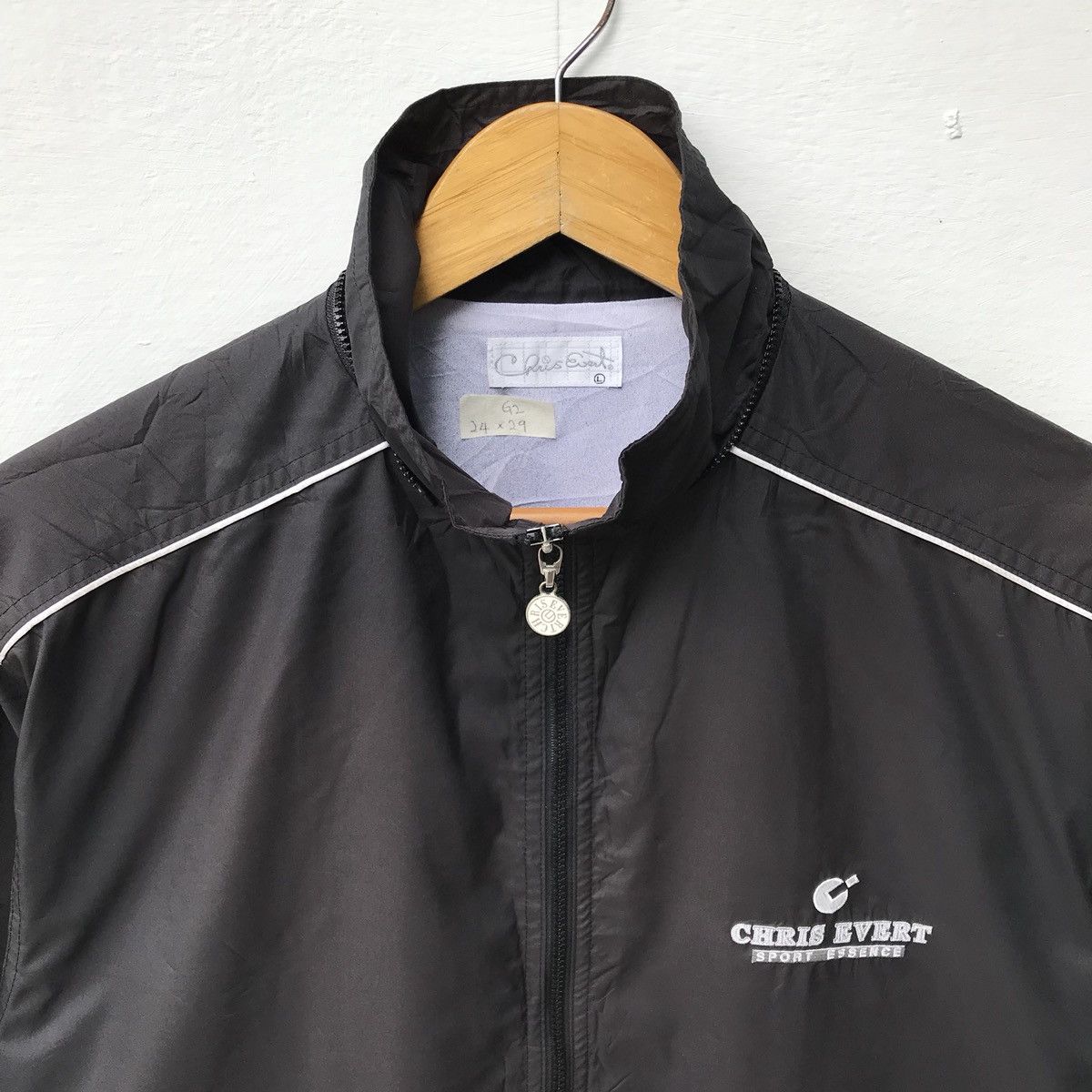 Sports Specialties Chris Evert Embroidery Logo Zipper Windbreaker Size US L / EU 52-54 / 3 - 3 Thumbnail