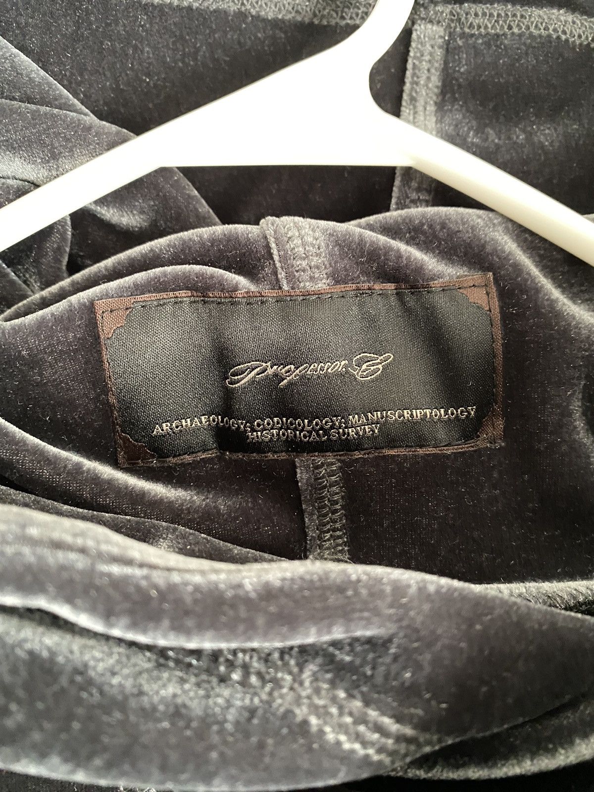 Japanese Brand Professor E FW22 Velvet hoodie Size US M / EU 48-50 / 2 - 5 Thumbnail