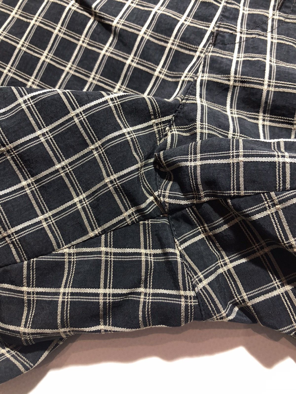 Vintage Adidas Vintage Plaid Shorts Size US 36 / EU 52 - 7 Thumbnail