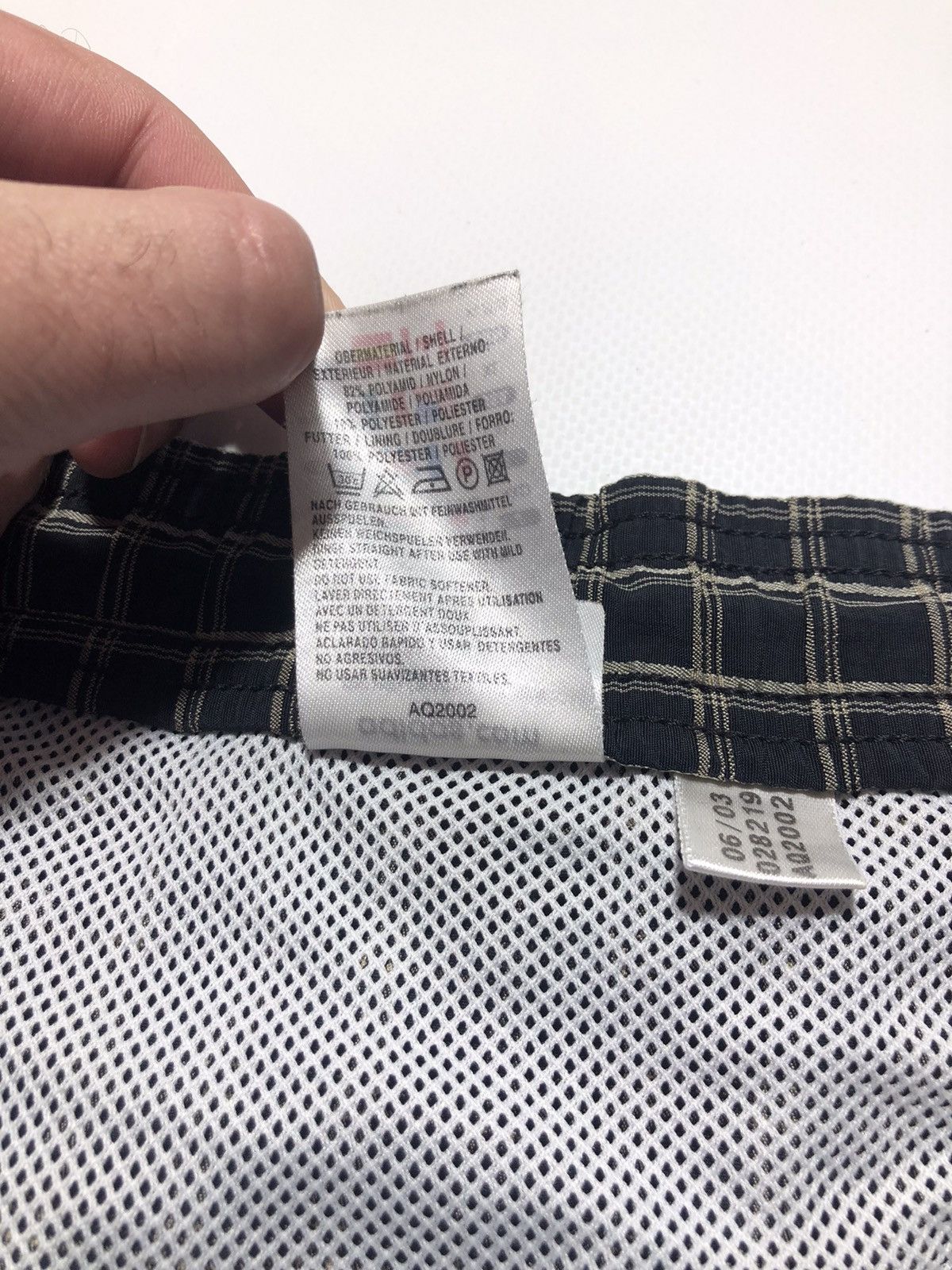 Vintage Adidas Vintage Plaid Shorts Size US 36 / EU 52 - 10 Thumbnail