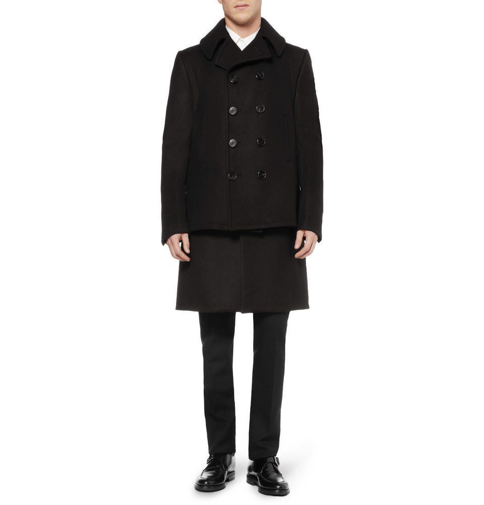 コート Givenchy Cropped Peacoat Cropped cotton and wool peacoat in beige - Givenchy | Mytheresa