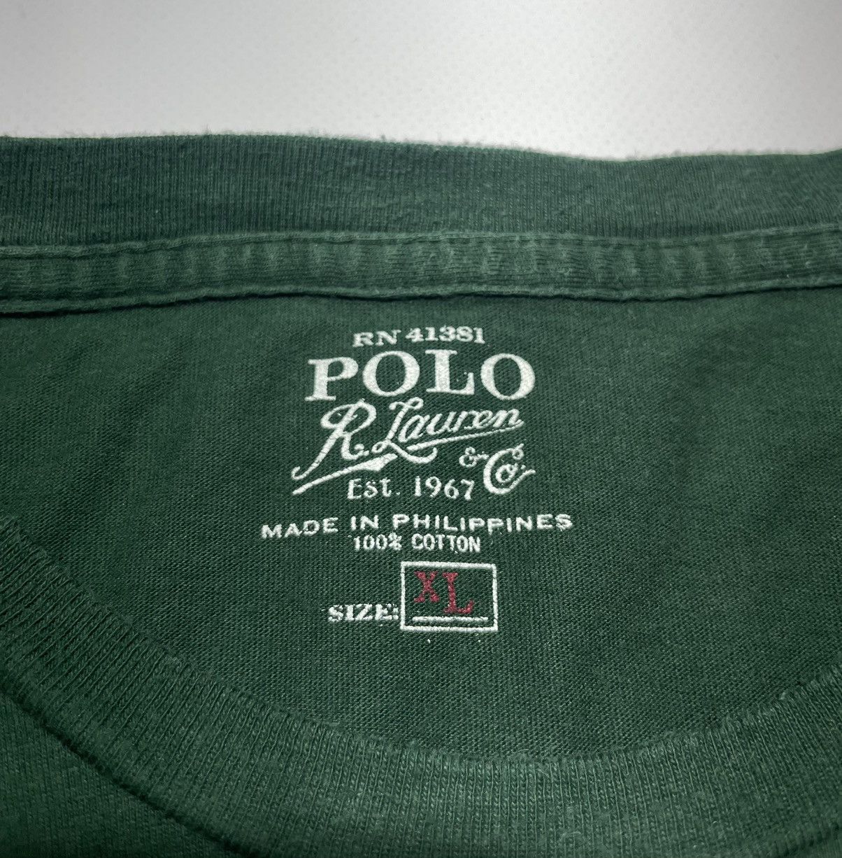 Ralph Lauren Polo Ralph Lauren Flag Longsleeve Size US XL / EU 56 / 4 - 7 Thumbnail
