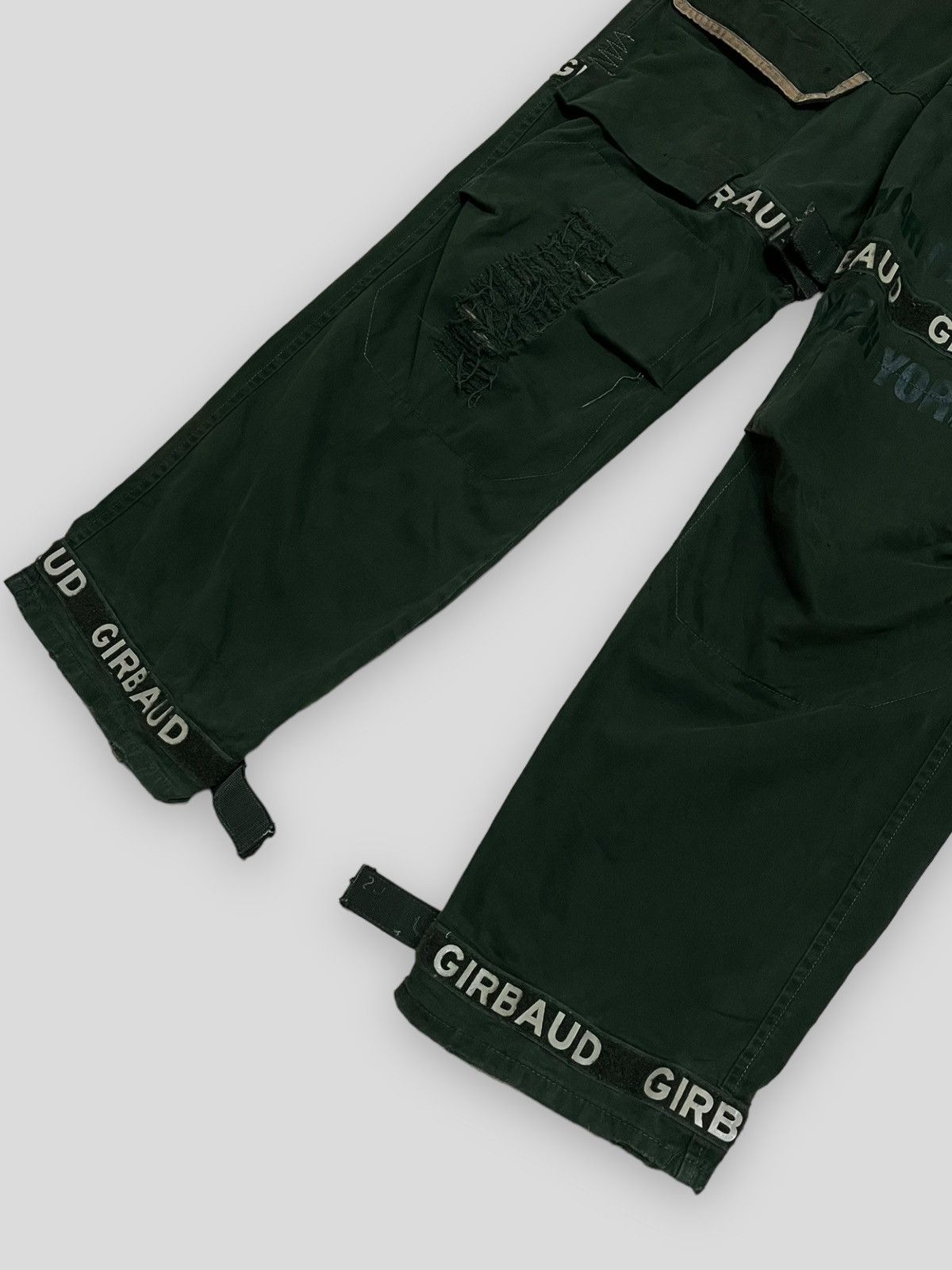 Japanese Brand OG VINTAGE MARITHE FRANCOIS GIRBAUD PARIS BONDAGE DISTRESSED Size US 34 / EU 50 - 3 Thumbnail