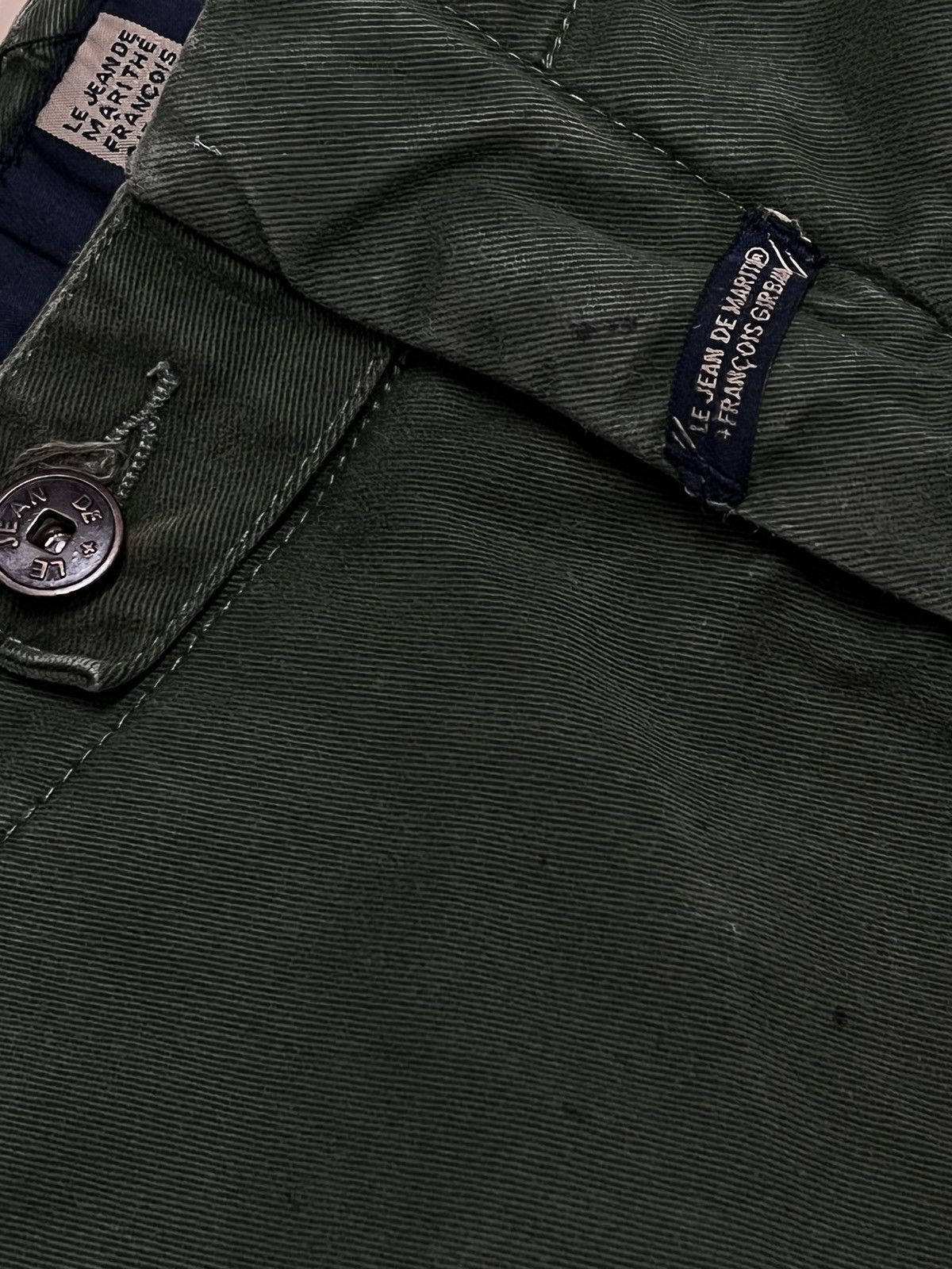 Japanese Brand OG VINTAGE MARITHE FRANCOIS GIRBAUD PARIS BONDAGE DISTRESSED Size US 34 / EU 50 - 13 Thumbnail