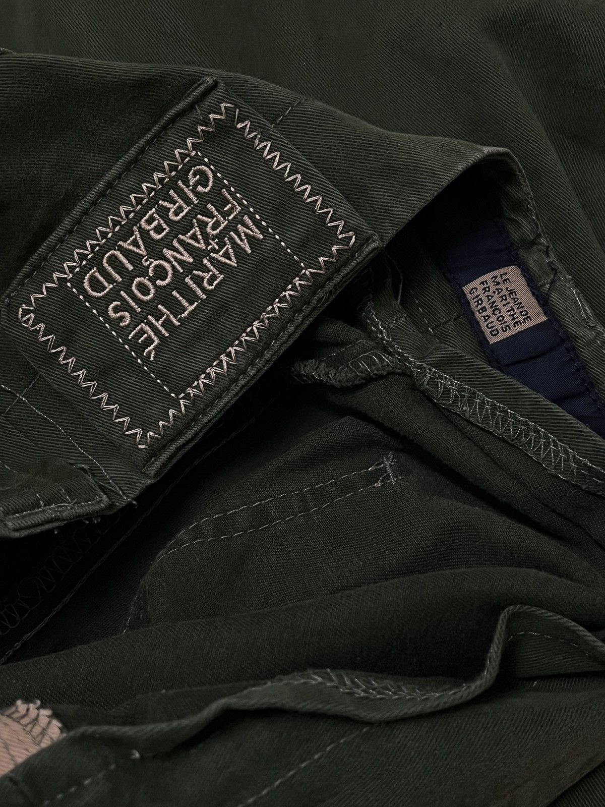 Japanese Brand OG VINTAGE MARITHE FRANCOIS GIRBAUD PARIS BONDAGE DISTRESSED Size US 34 / EU 50 - 14 Thumbnail