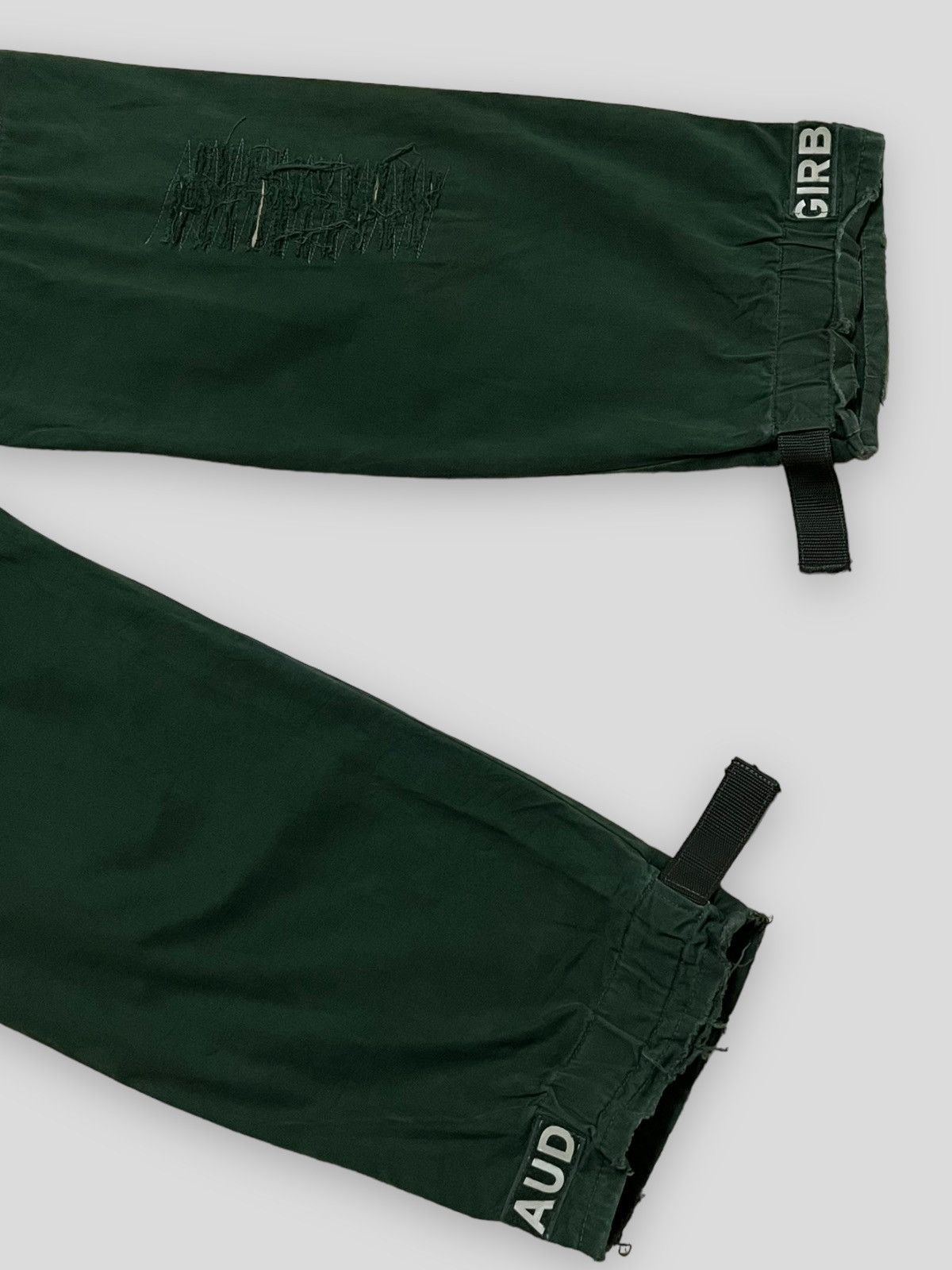 Japanese Brand OG VINTAGE MARITHE FRANCOIS GIRBAUD PARIS BONDAGE DISTRESSED Size US 34 / EU 50 - 10 Thumbnail