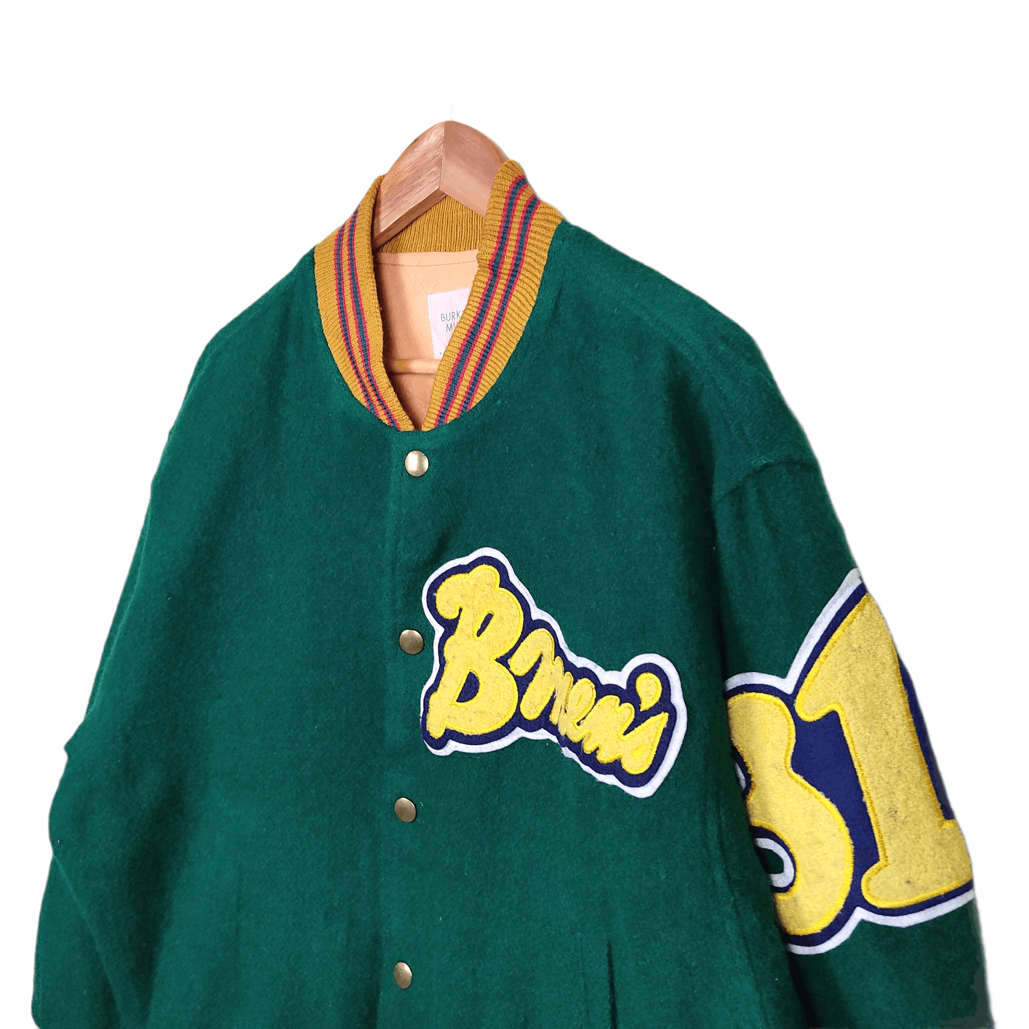 Vintage STANS MENS by Burkey Mills Spell Out Size US XL / EU 56 / 4 - 5 Thumbnail