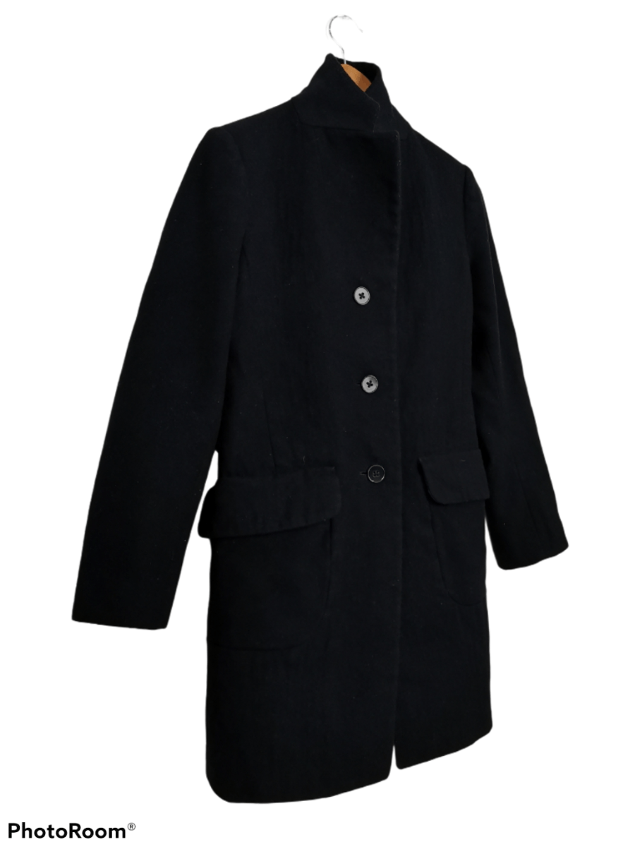 Japanese Brand × Jil Sander × Uniqlo Uniqlo x Jil Sander +J Wool Long Coat Size US M / EU 48-50 / 2 - 4 Thumbnail